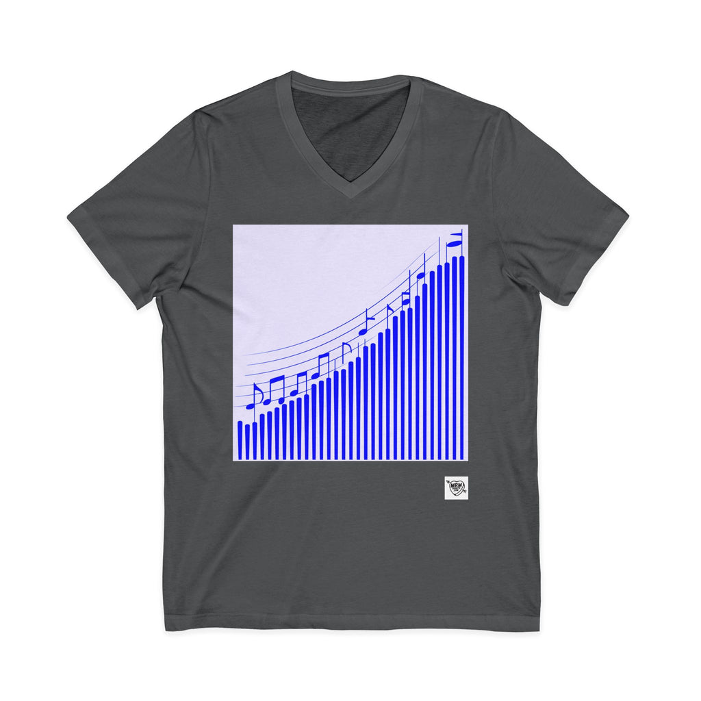 Rising Notes Music Growth - V-Neck