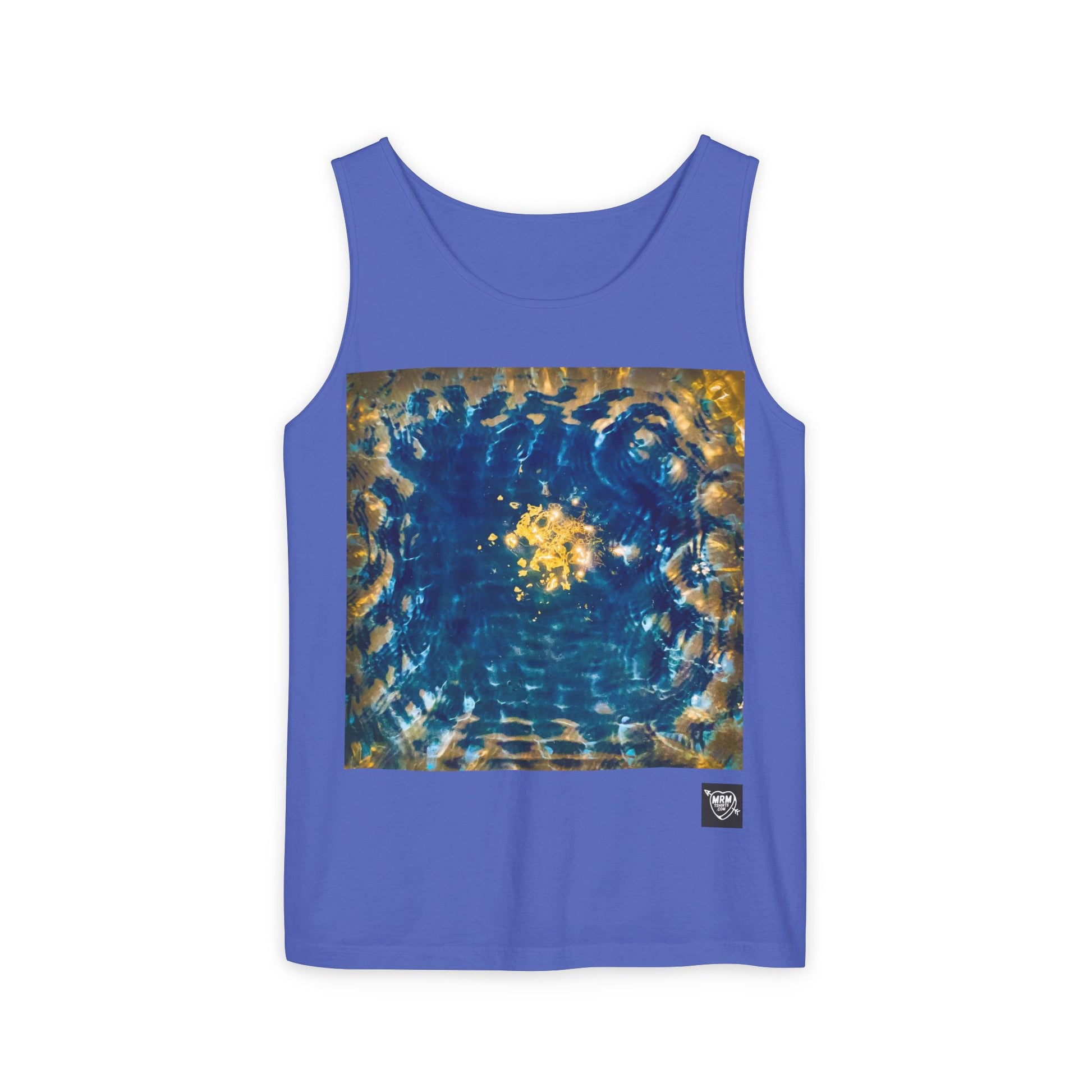 Tie-Dye Spiral water - 1 - Tank Top