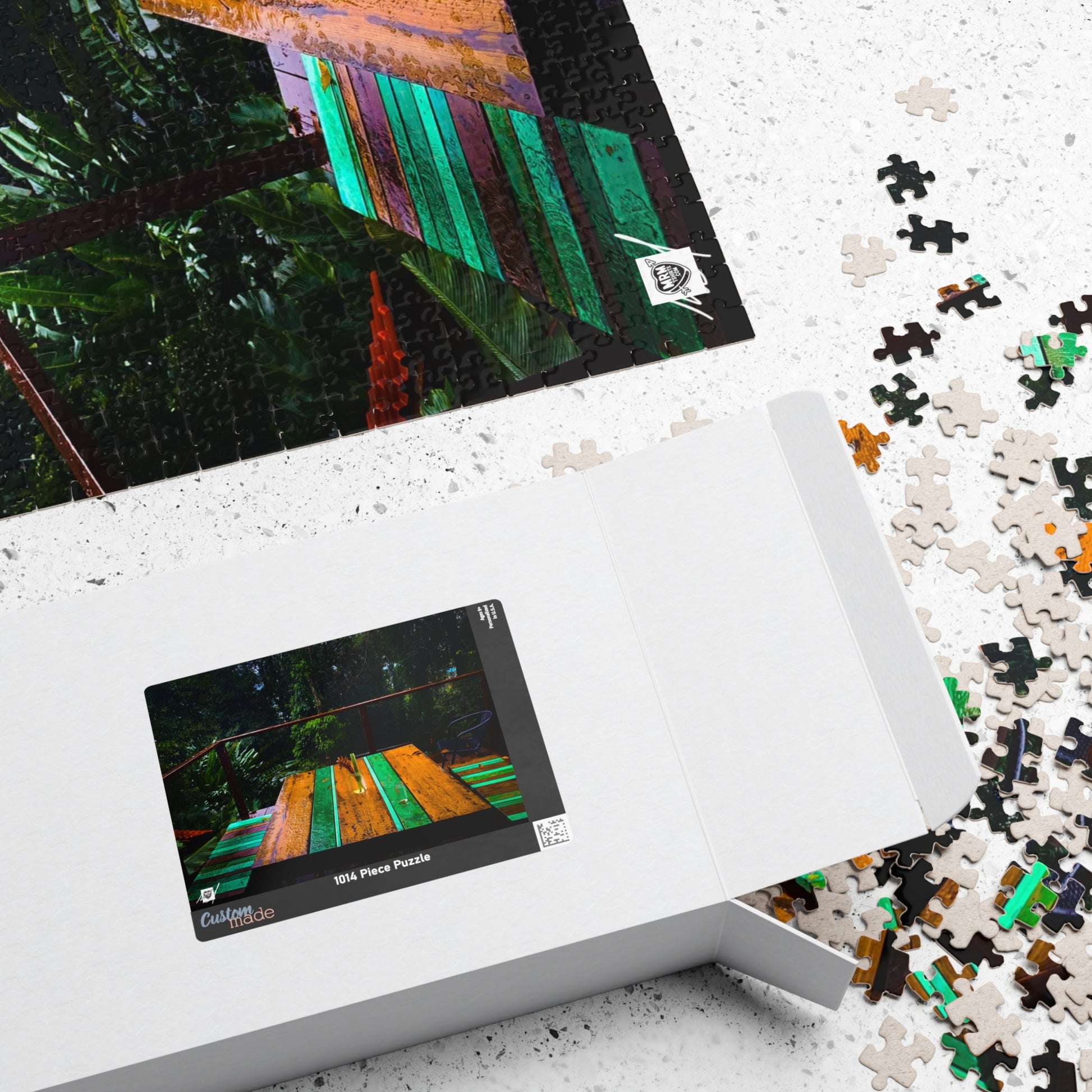 Coffee table - Relaxing Nature-Themed Puzzle | 110, 252, 520, & 1014