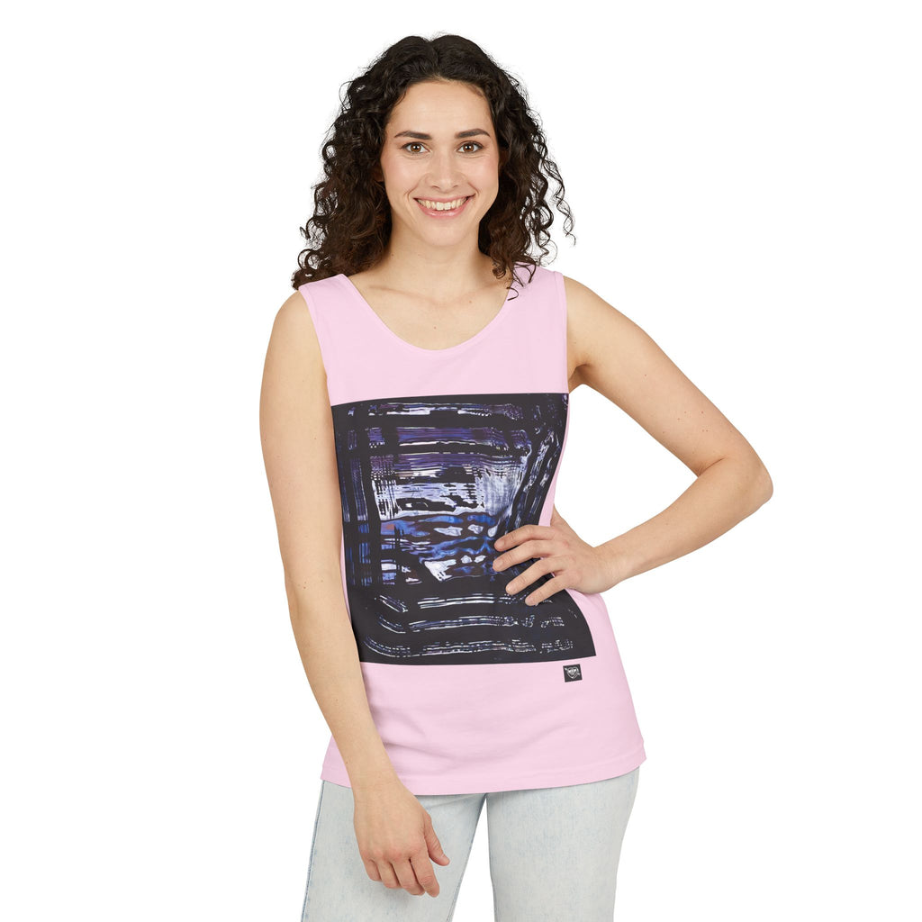 Abstract Midnight Square - Tank Top
