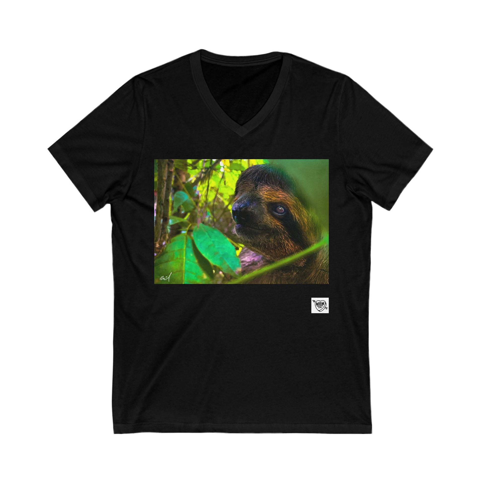 Costa Rica - Sloth - V-Neck