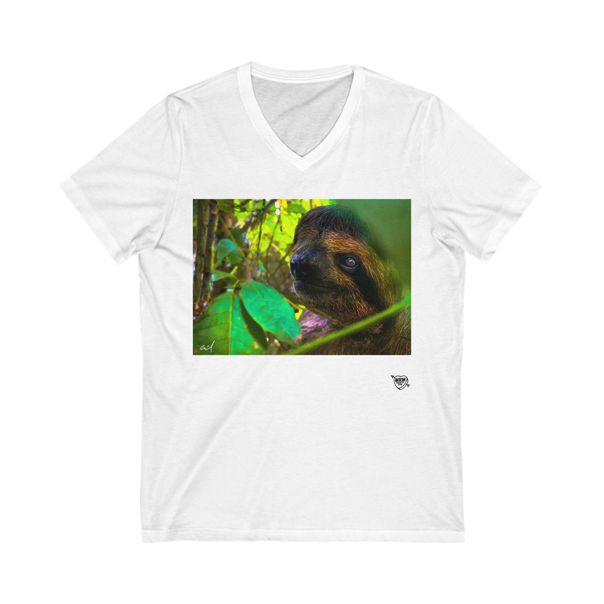 Costa Rica - Sloth - V-Neck
