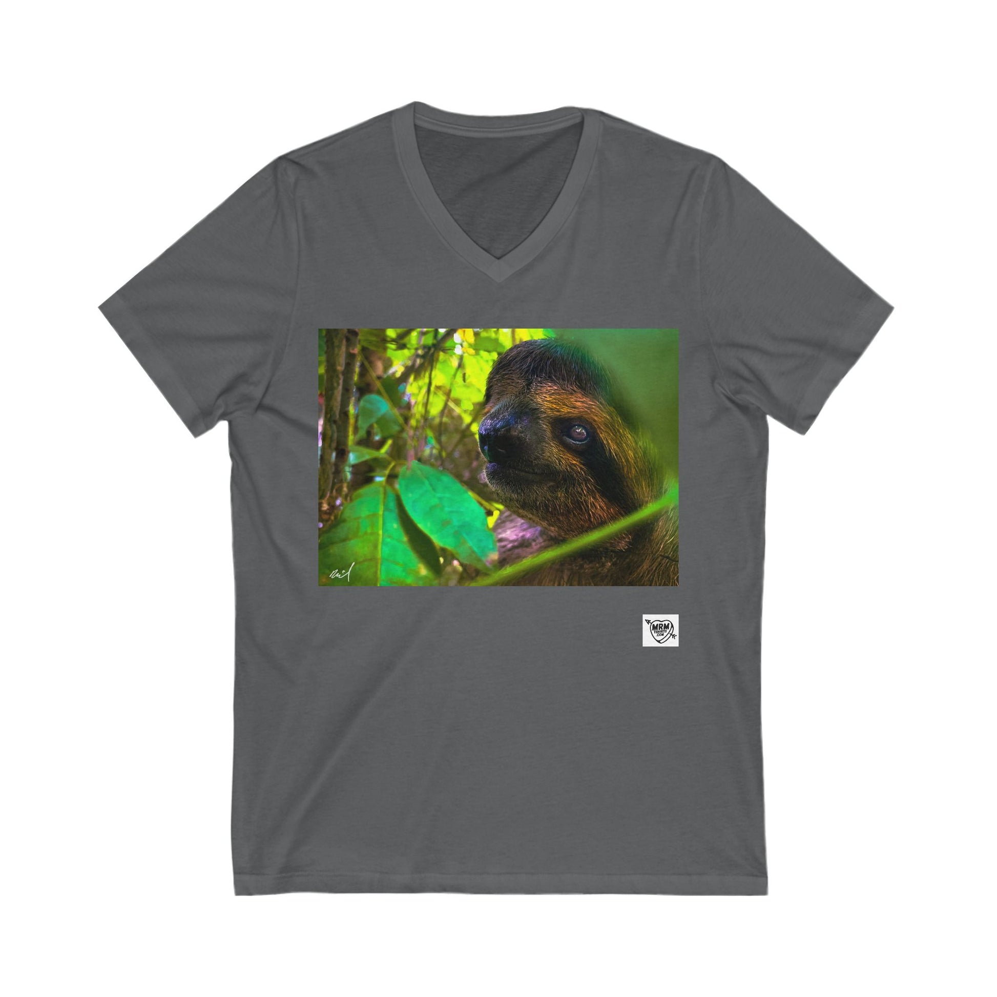 Costa Rica - Sloth - V-Neck