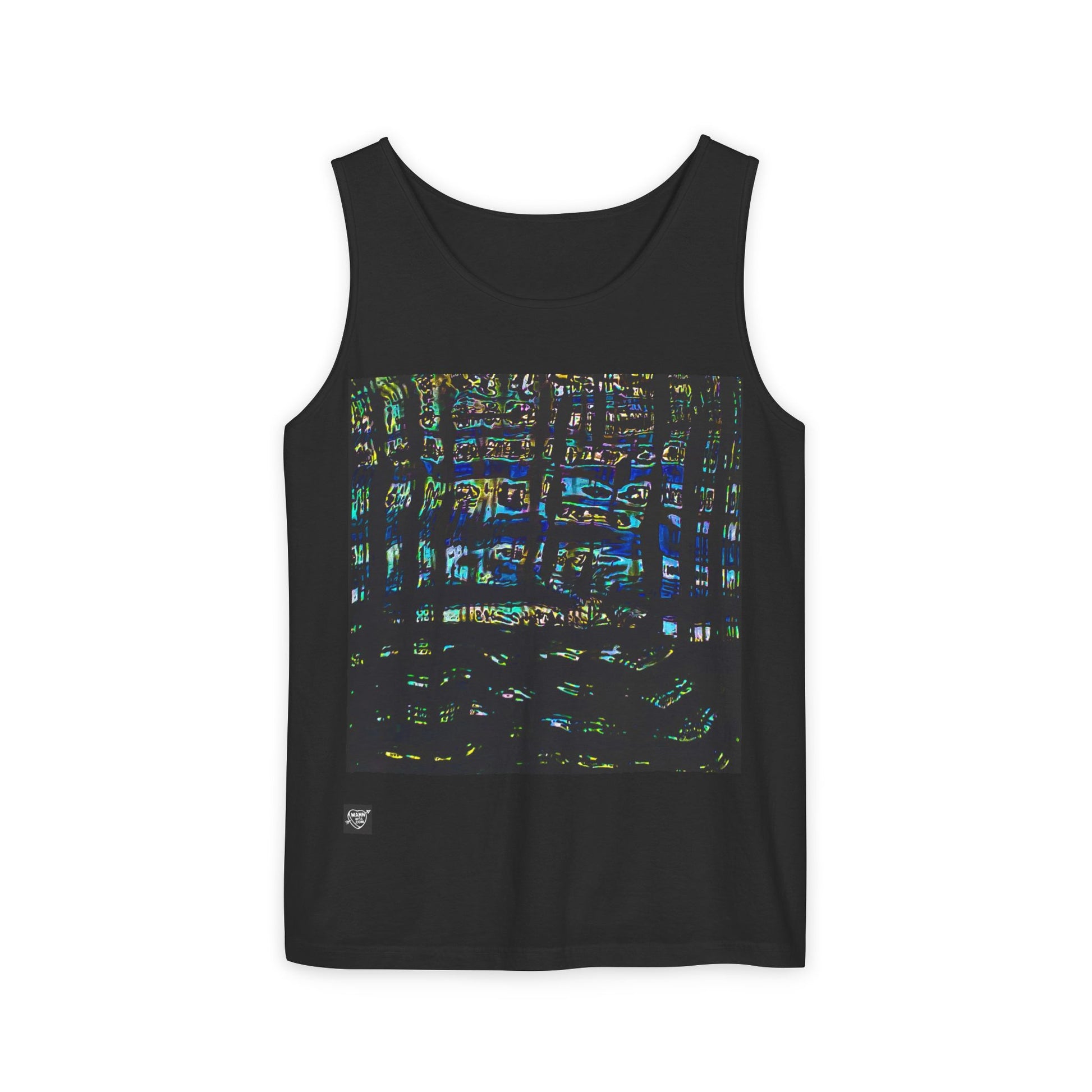 Iridescent Grid Abstract - Tank Top