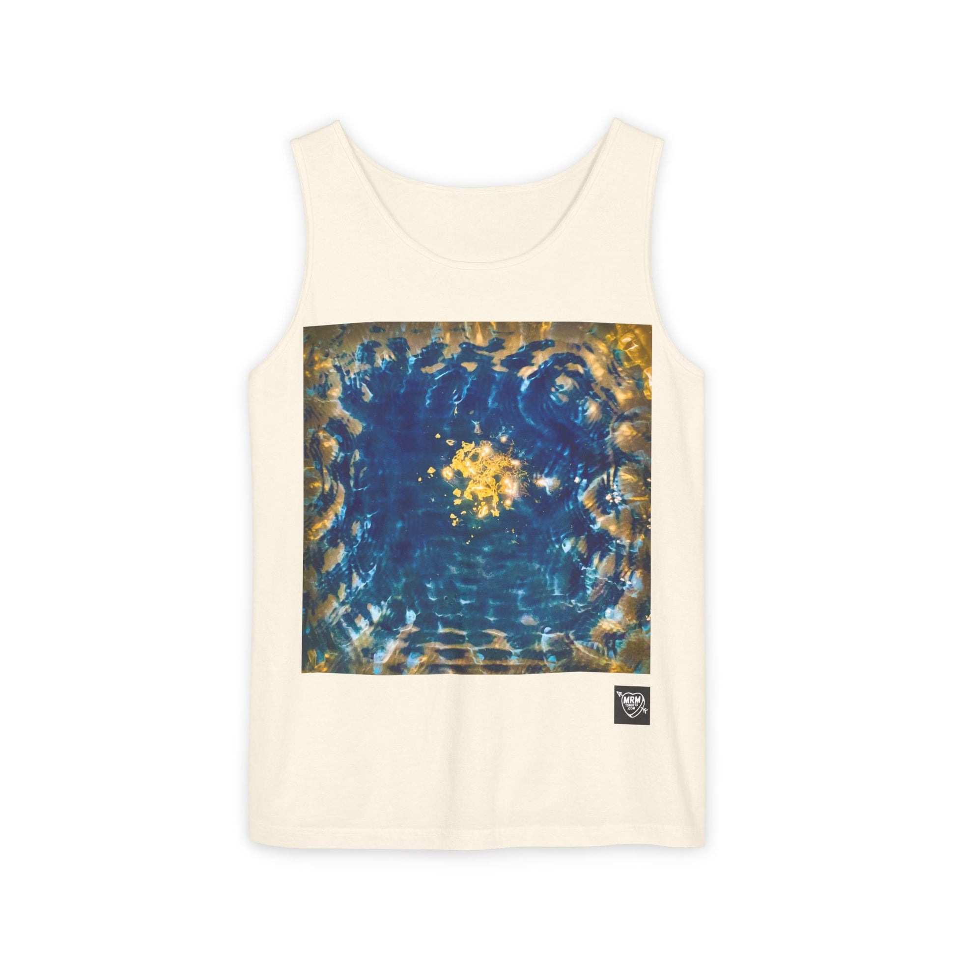 Tie-Dye Spiral water - 1 - Tank Top