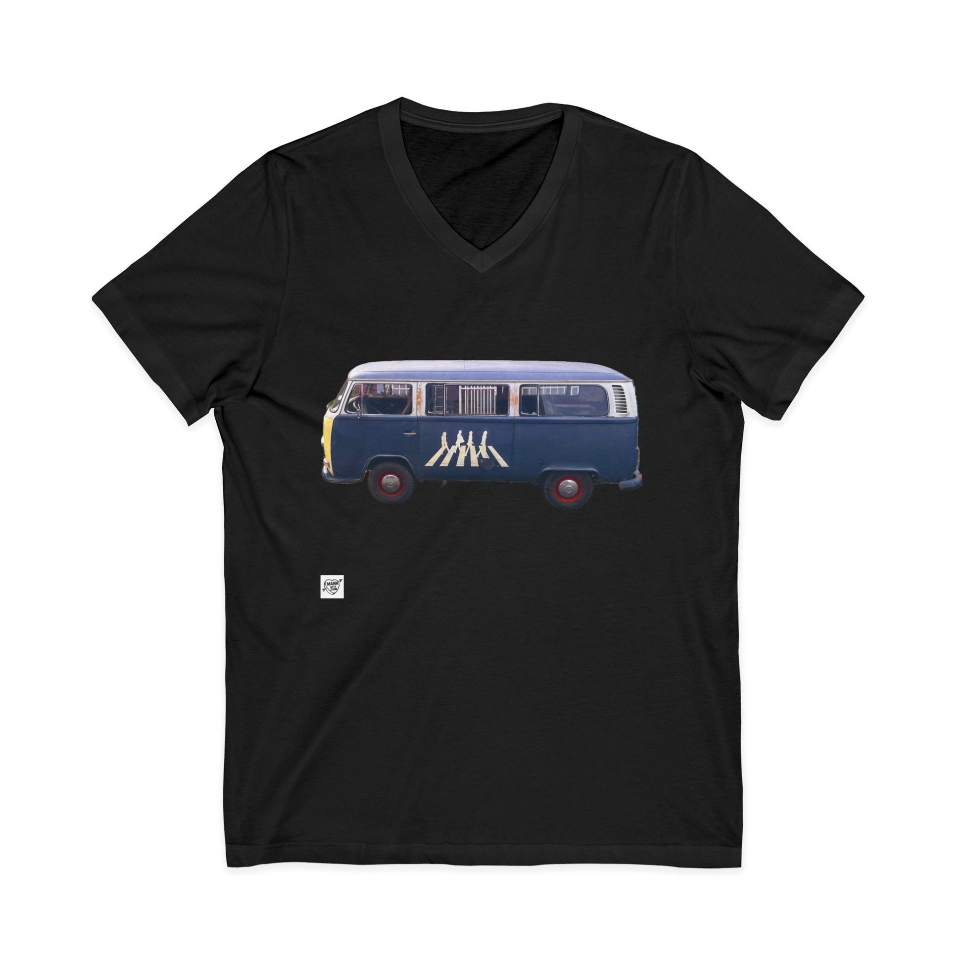 The Beatles on a VW  -  V-Neck