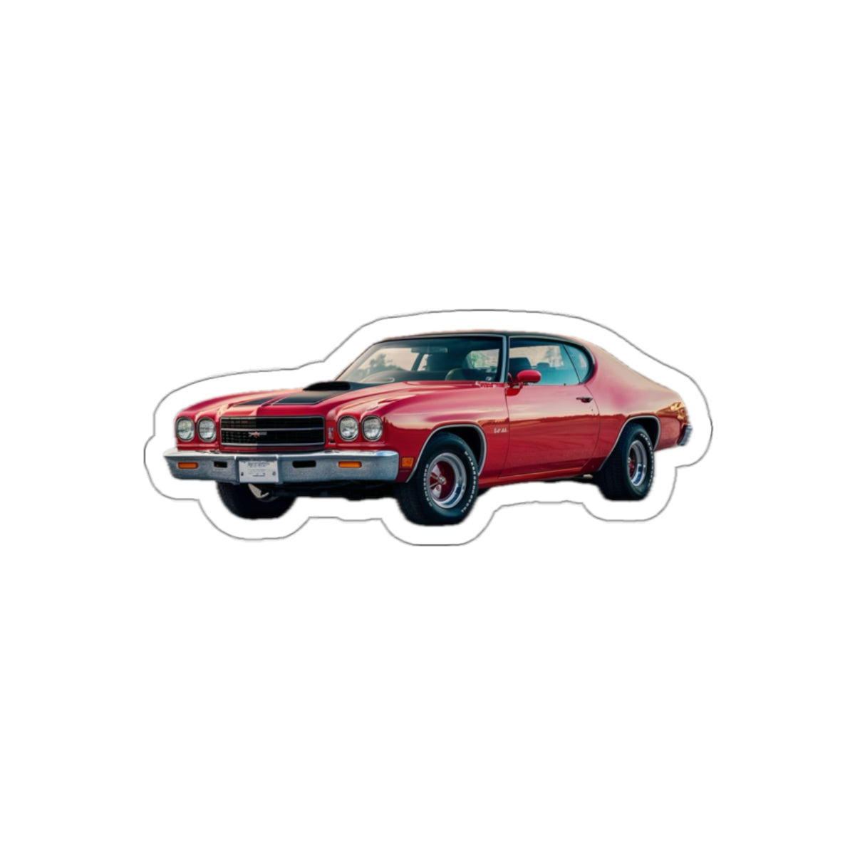 Chevy car - 1 - Stickers