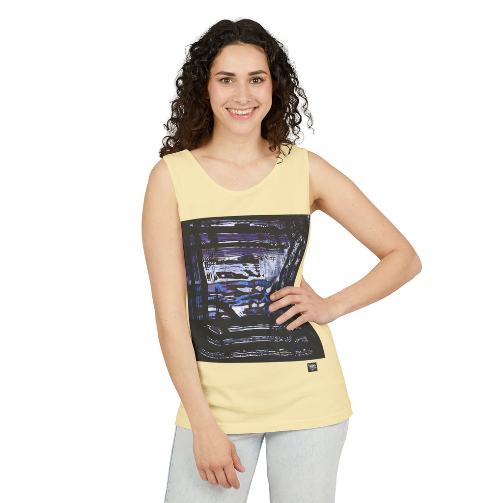 Abstract Midnight Square - Tank Top