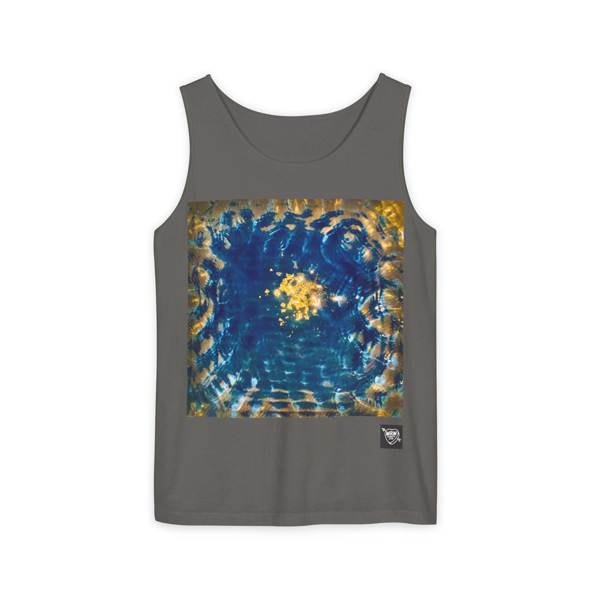 Tie-Dye Spiral water - 1 - Tank Top