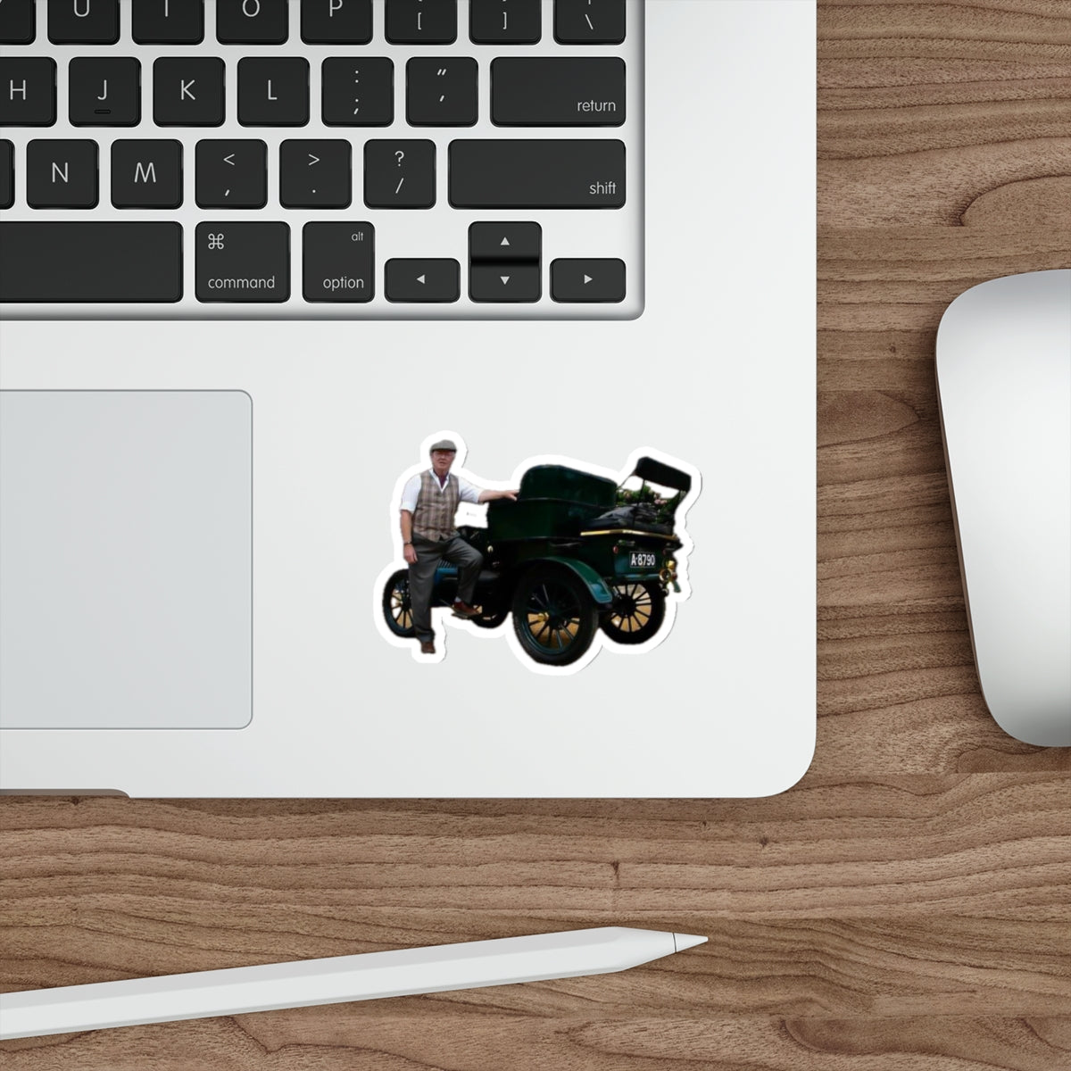 Original English card - Sticker