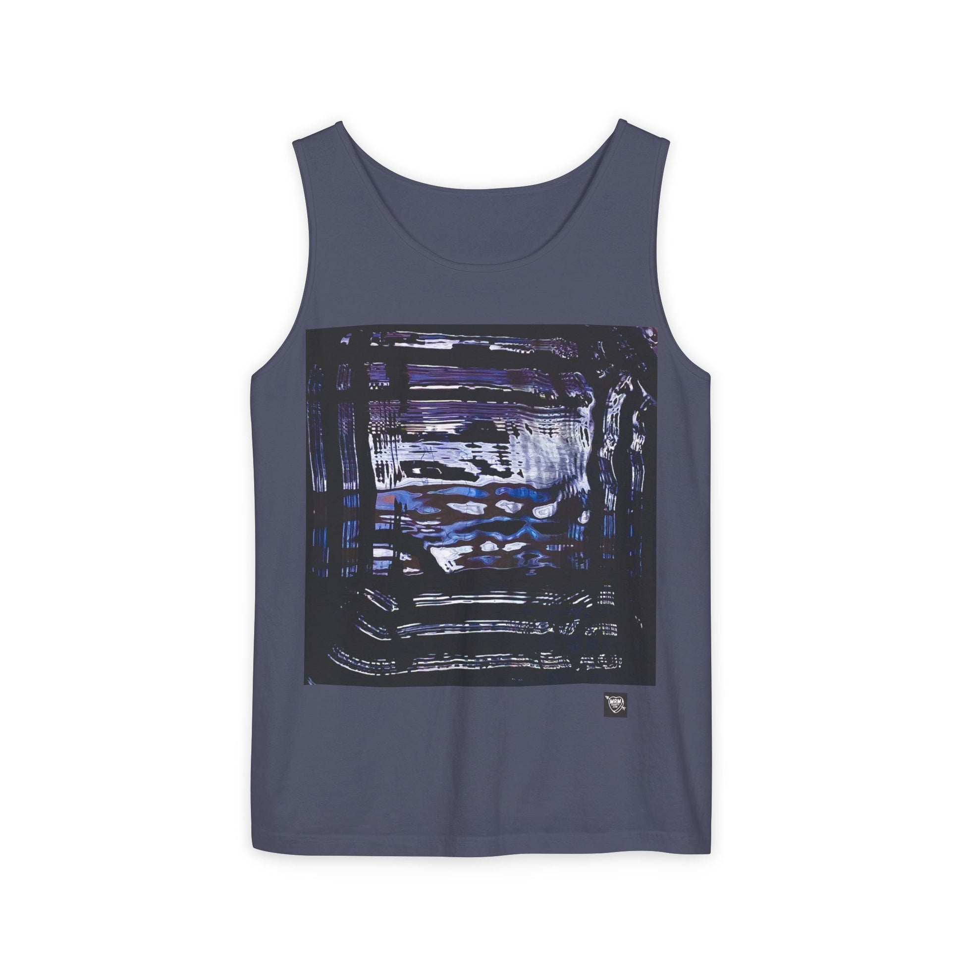Abstract Midnight Square - Tank Top
