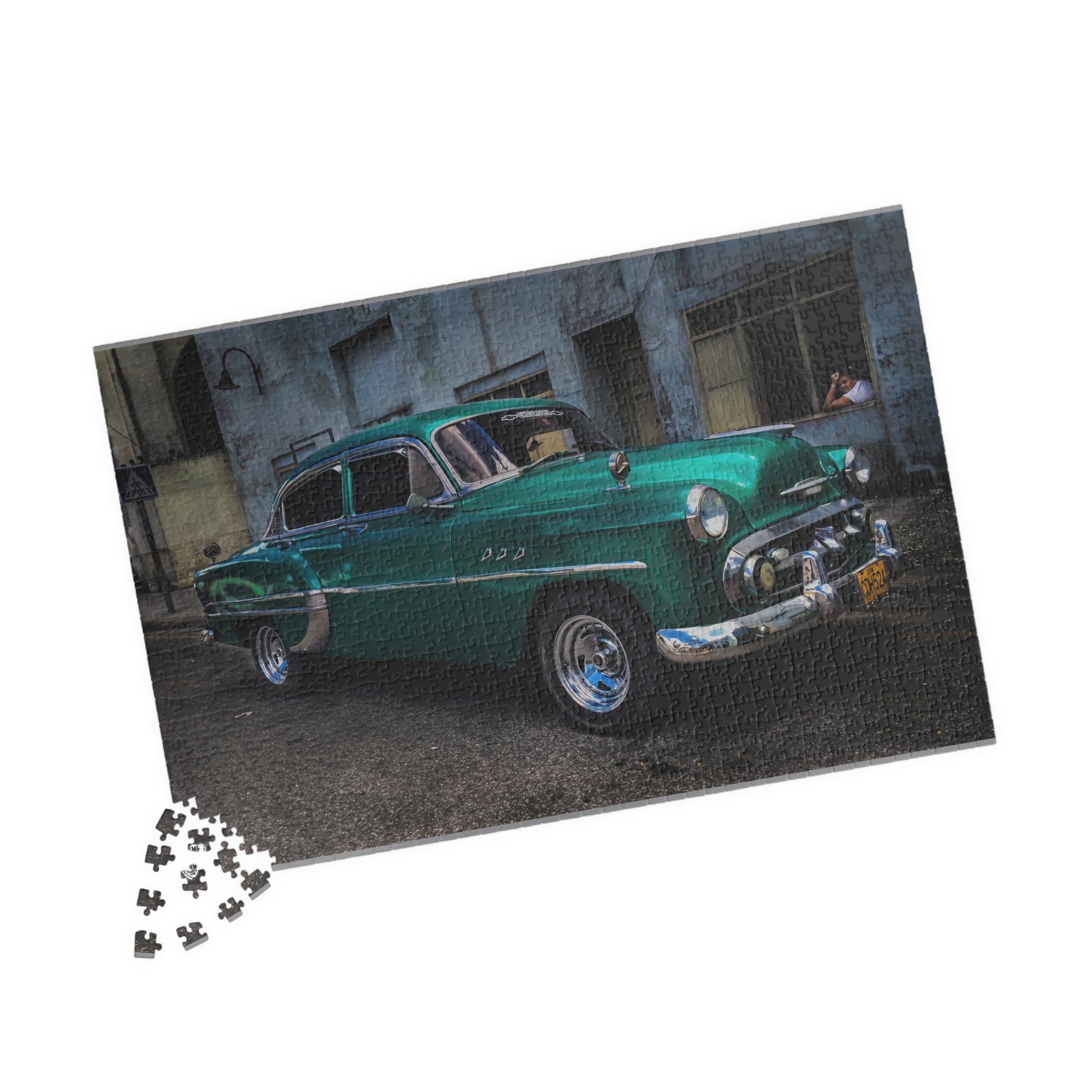 Cuba Car what a sad lady  - Puzzle