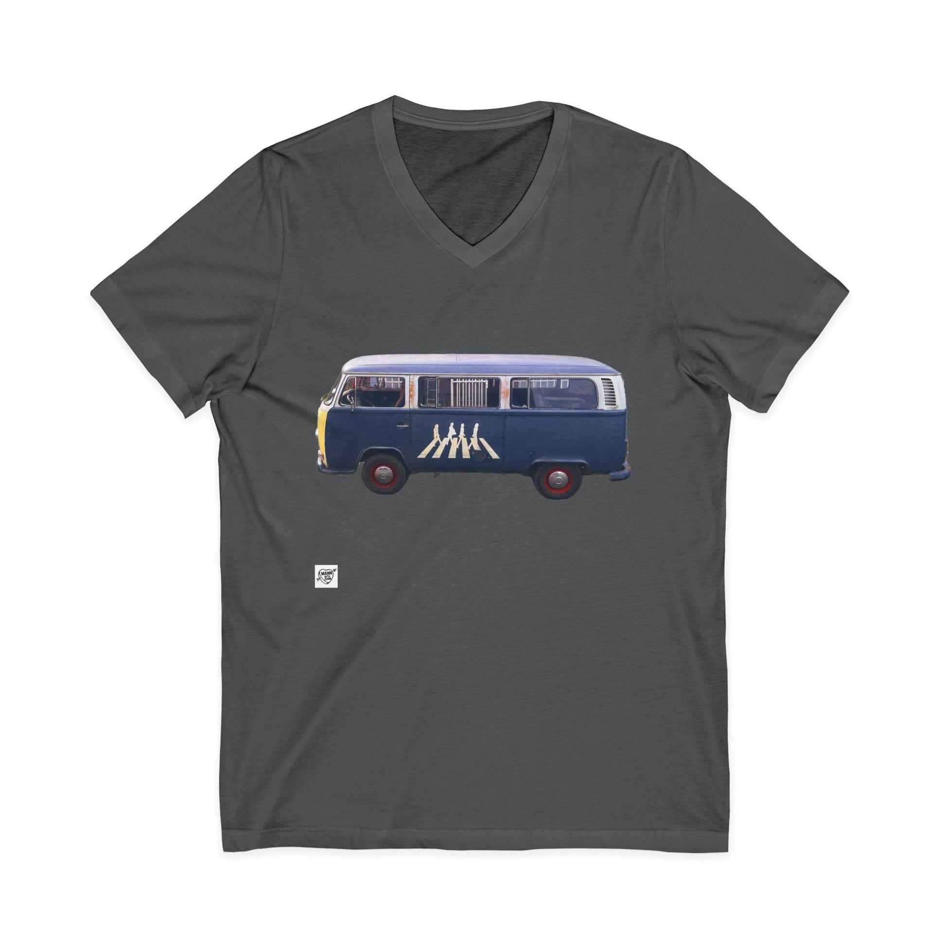 The Beatles on a VW  -  V-Neck