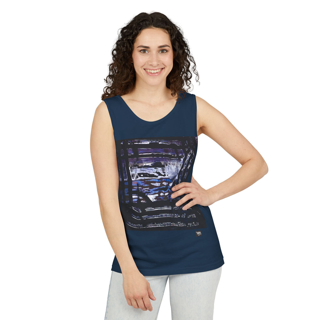 Abstract Midnight Square - Tank Top