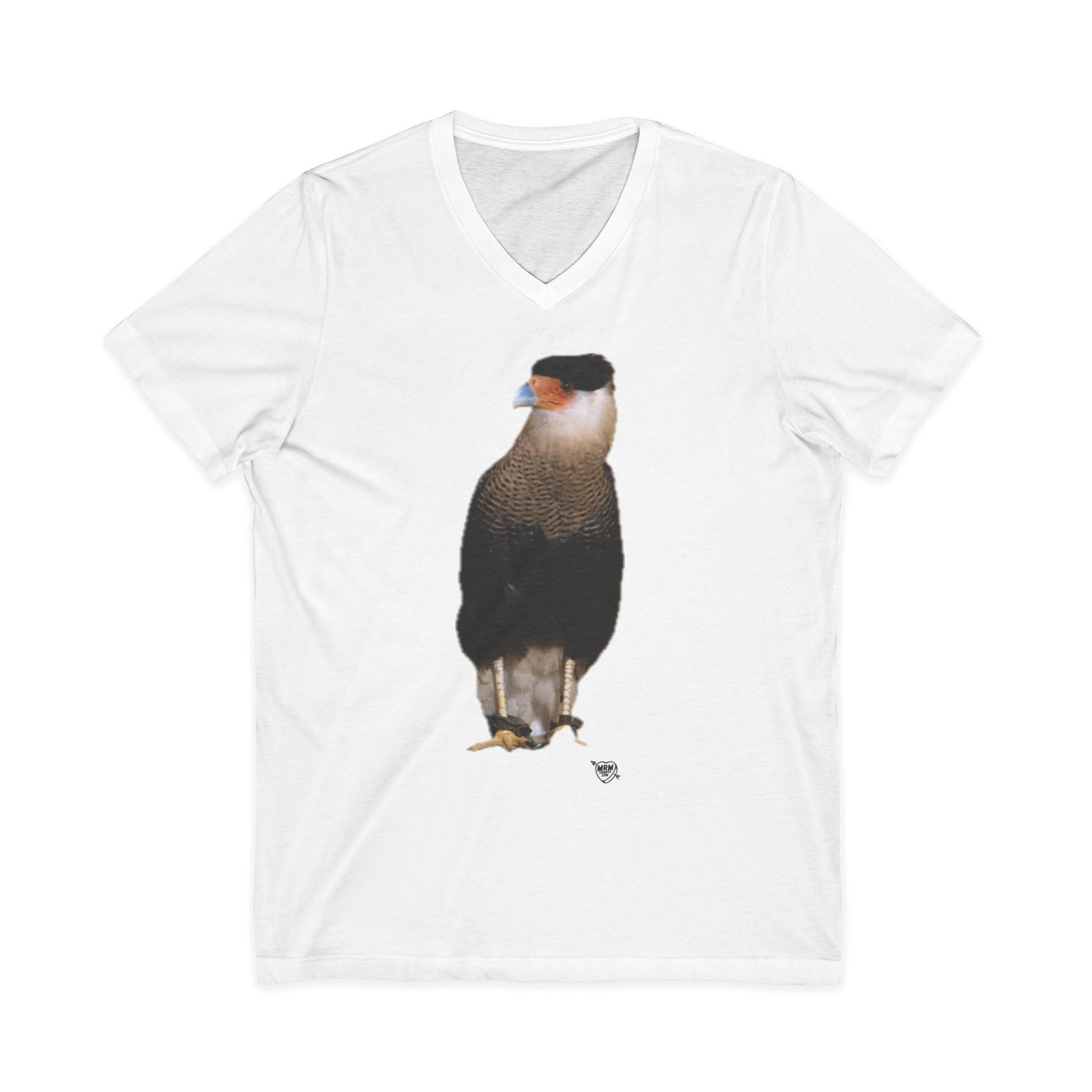Crested Caracara Bird - 2 - V-Neck