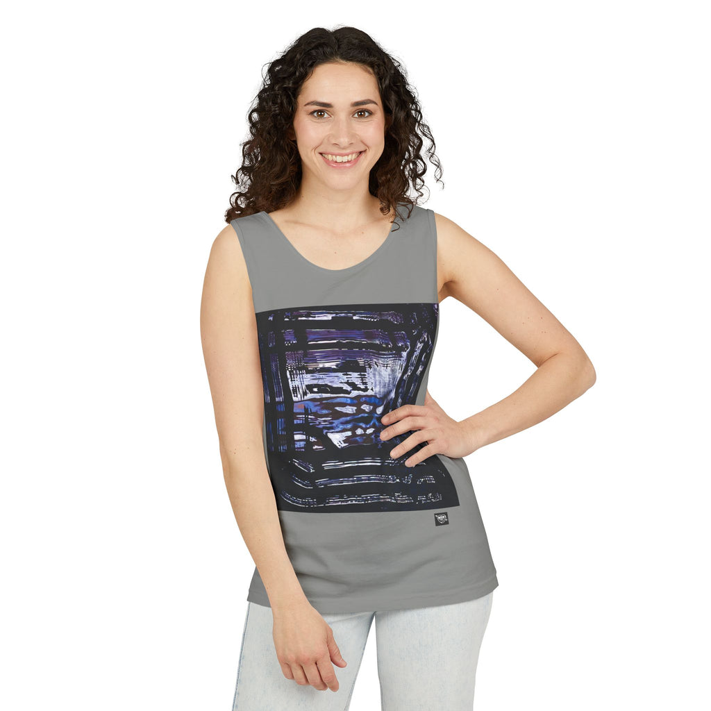 Abstract Midnight Square - Tank Top