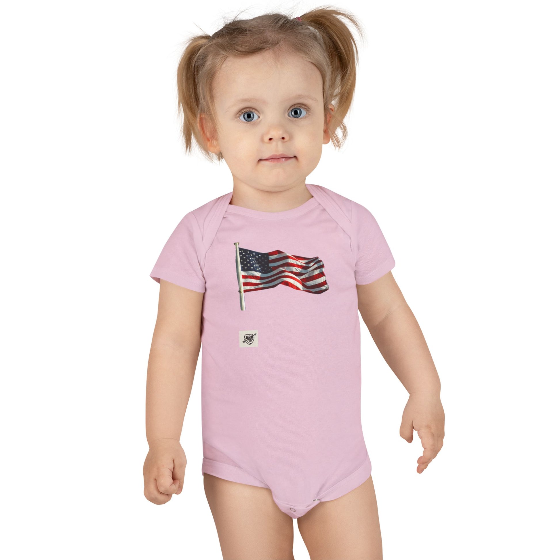 USA Flag Bodysuis - Baby