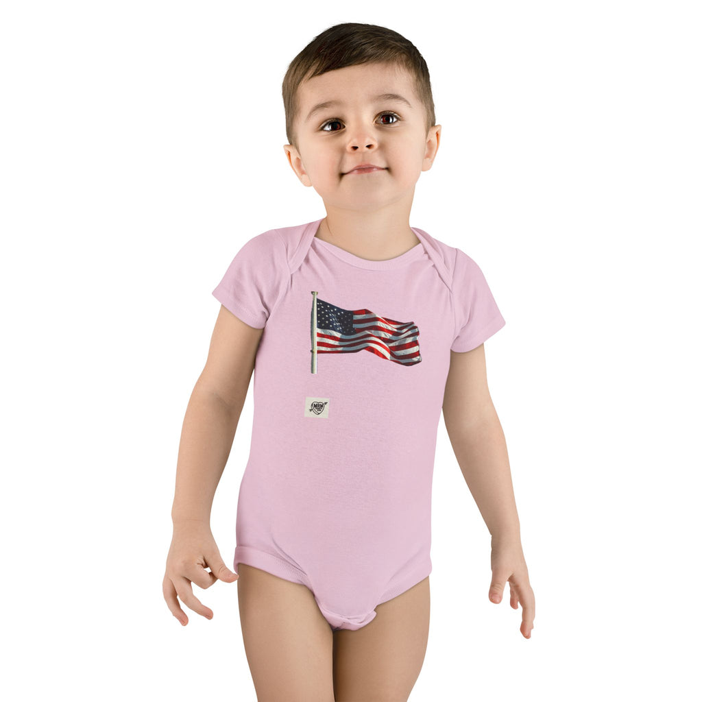 USA Flag Bodysuis - Baby