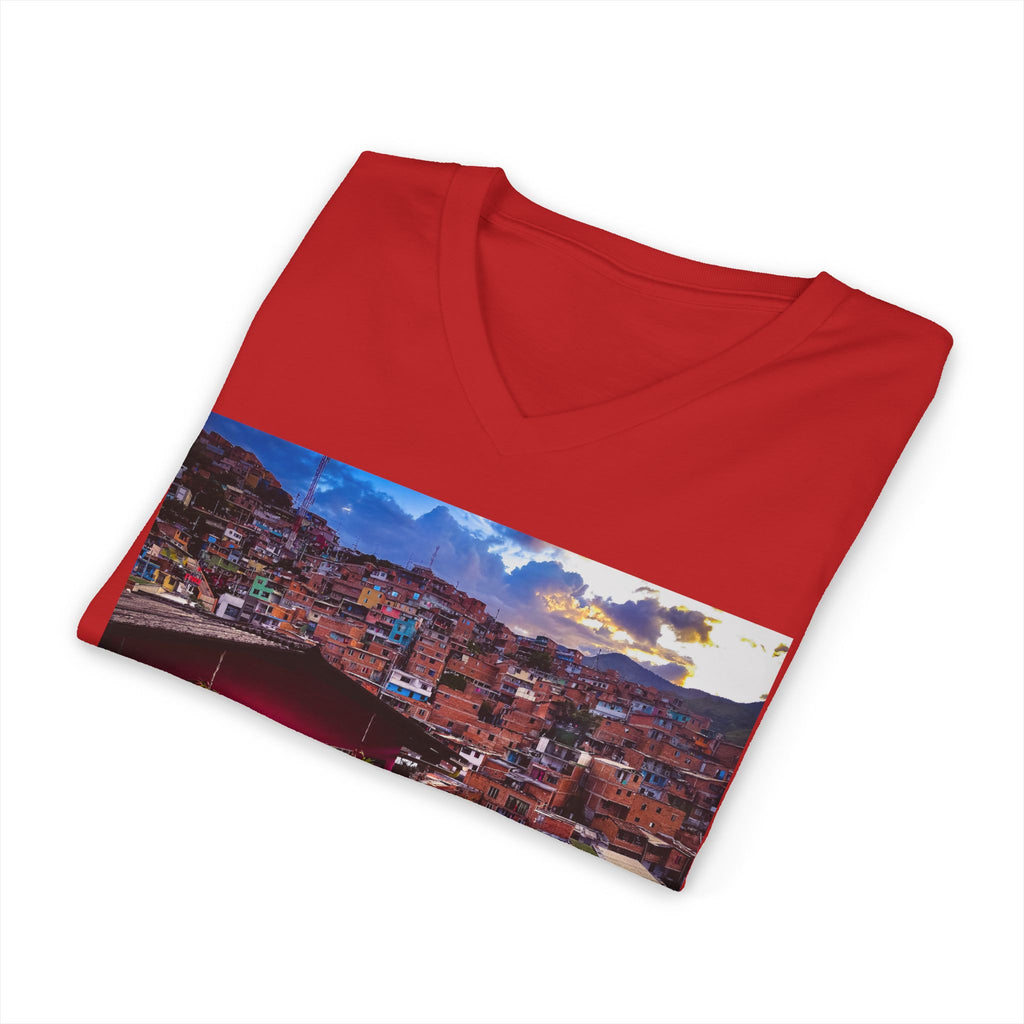 Colombian lady in Medellín - V-Neck