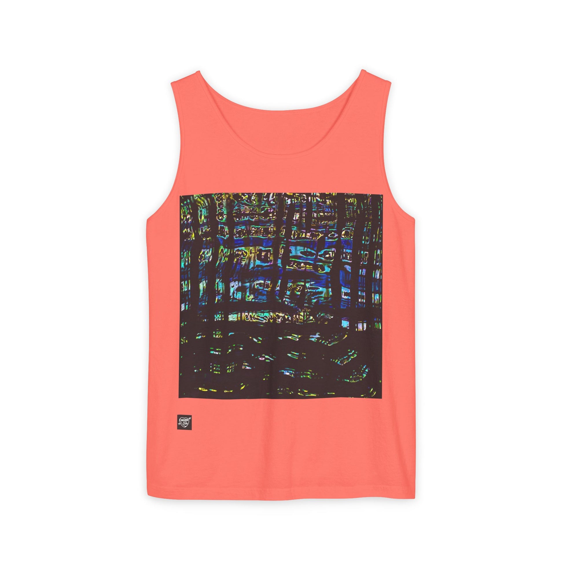 Iridescent Grid Abstract - Tank Top
