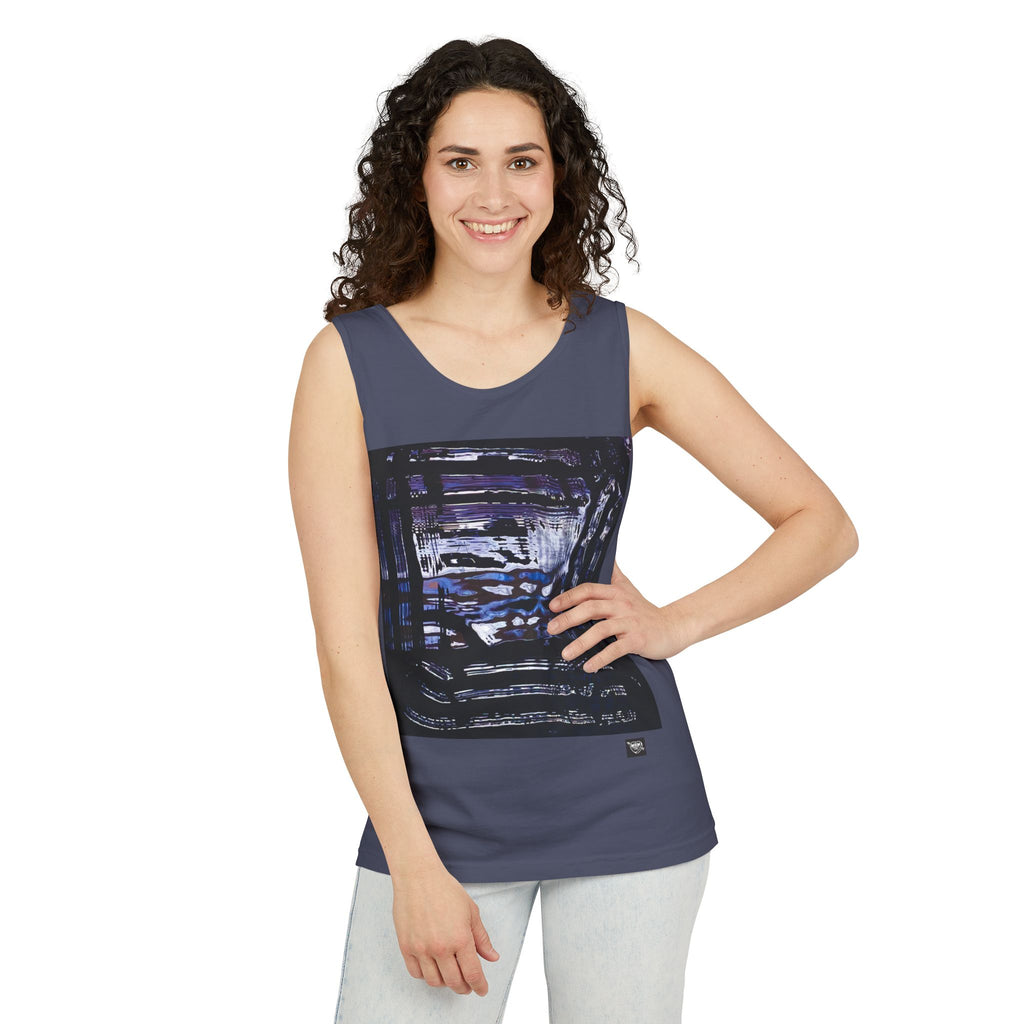 Abstract Midnight Square - Tank Top