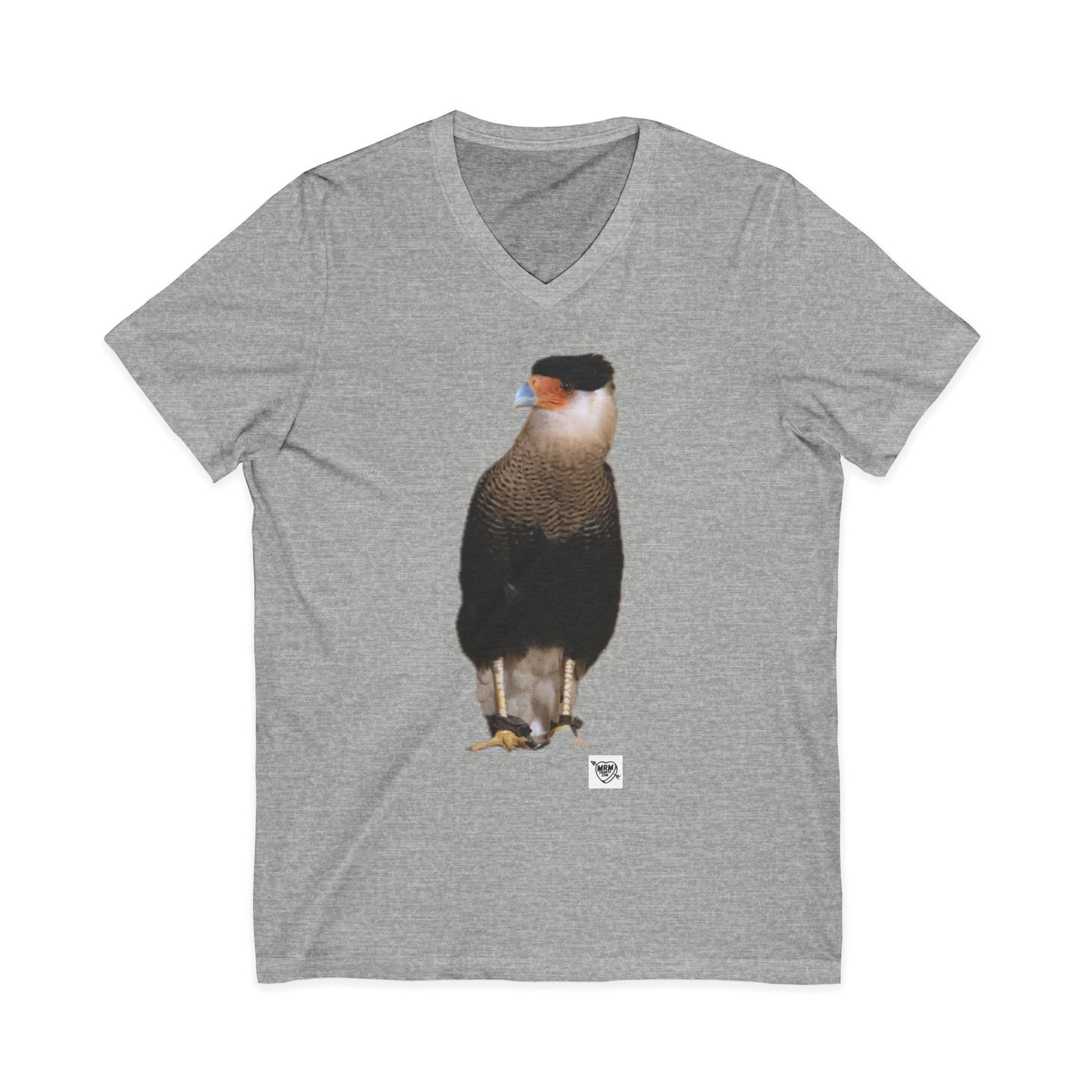Crested Caracara Bird - 2 - V-Neck