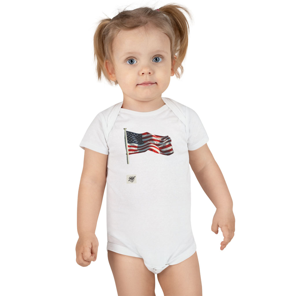 USA Flag Bodysuis - Baby
