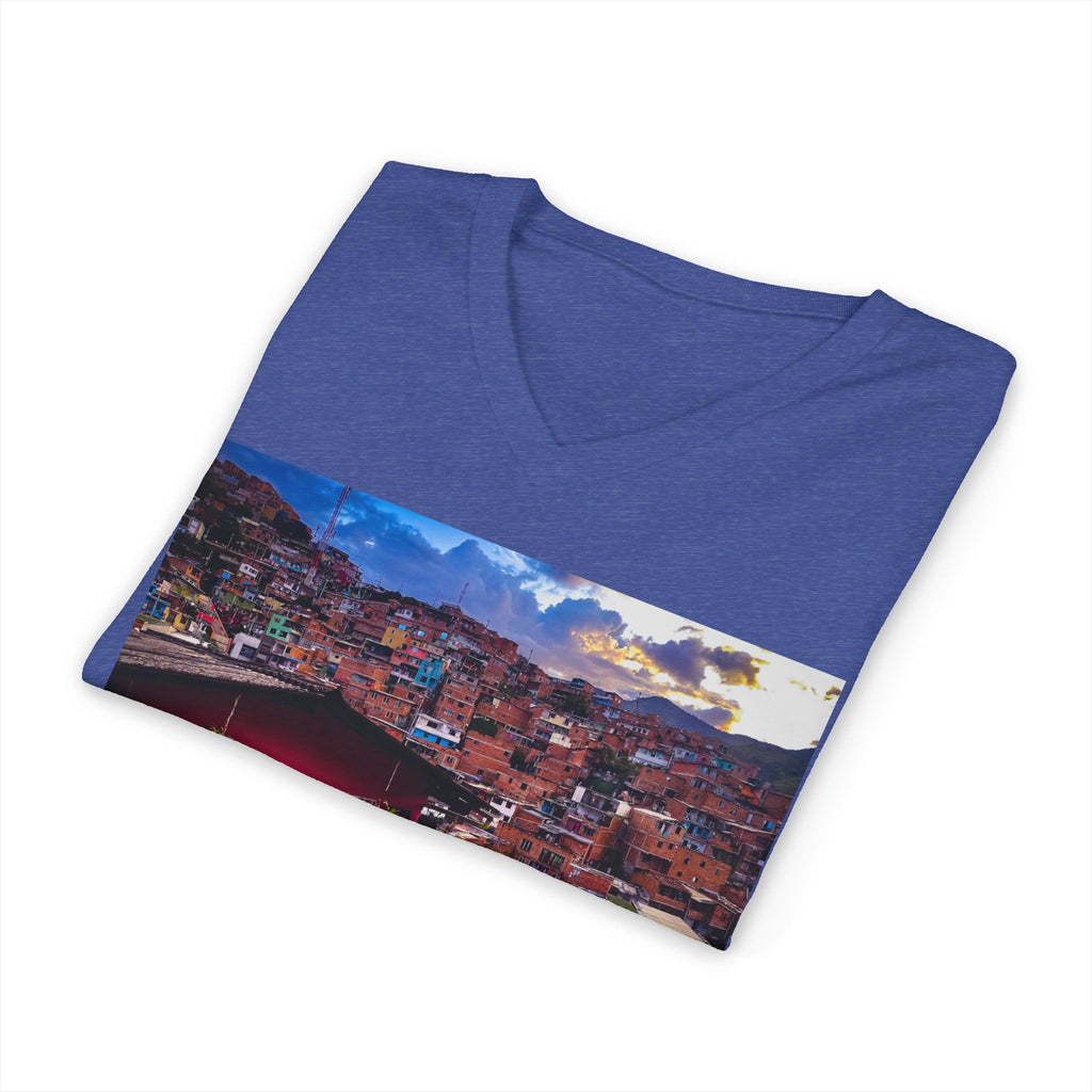 Colombian lady in Medellín - V-Neck