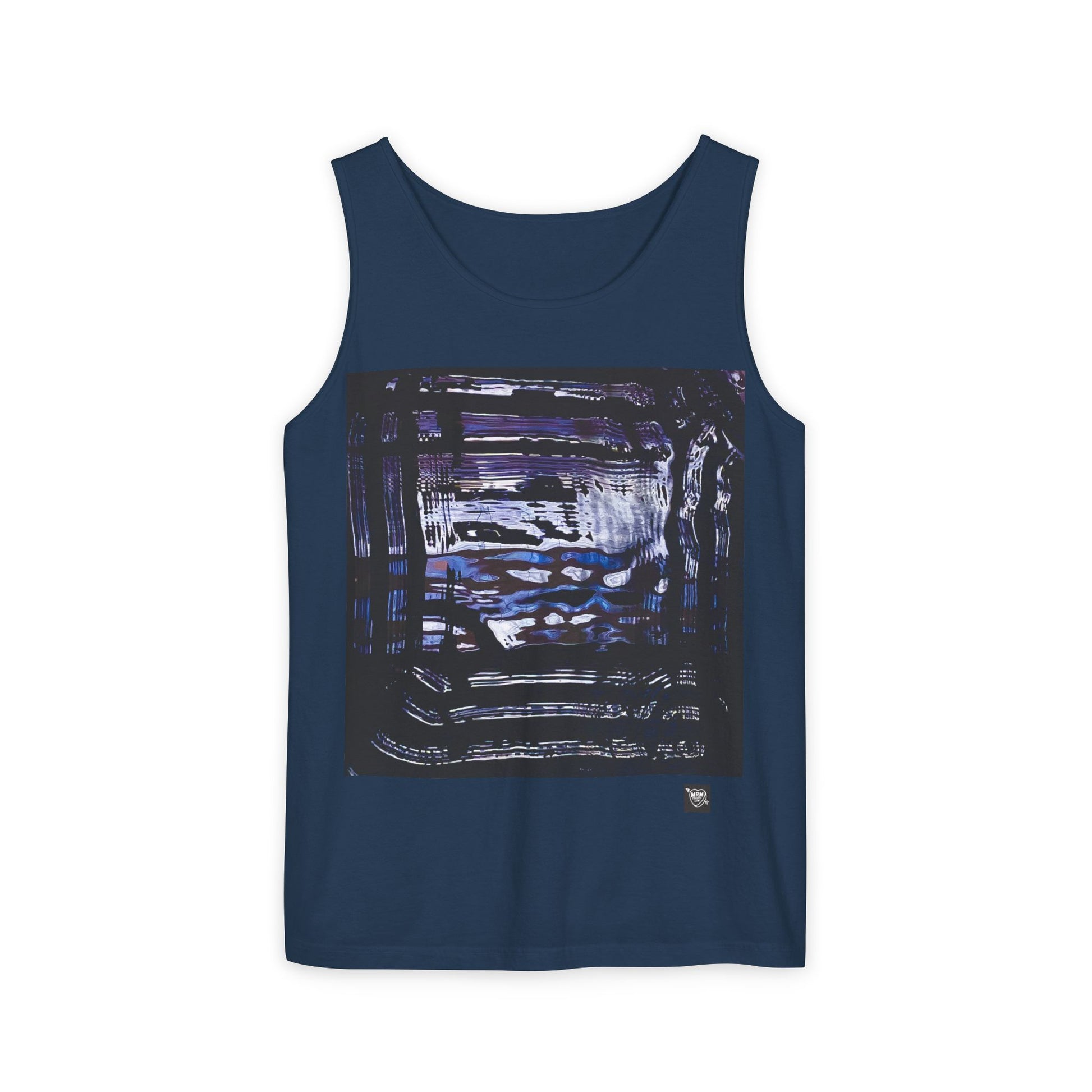 Abstract Midnight Square - Tank Top