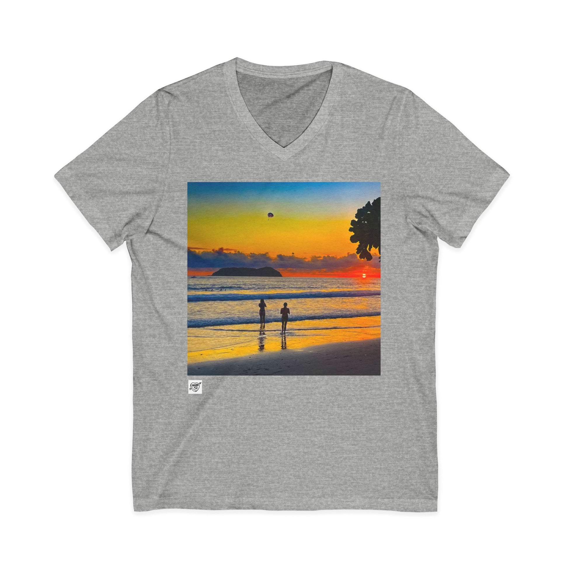 Costa Rica - Sunset - V-Neck