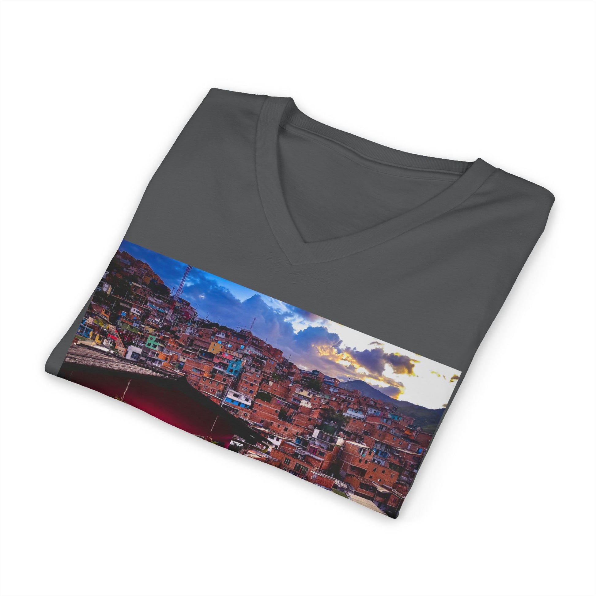 Colombian lady in Medellín - V-Neck