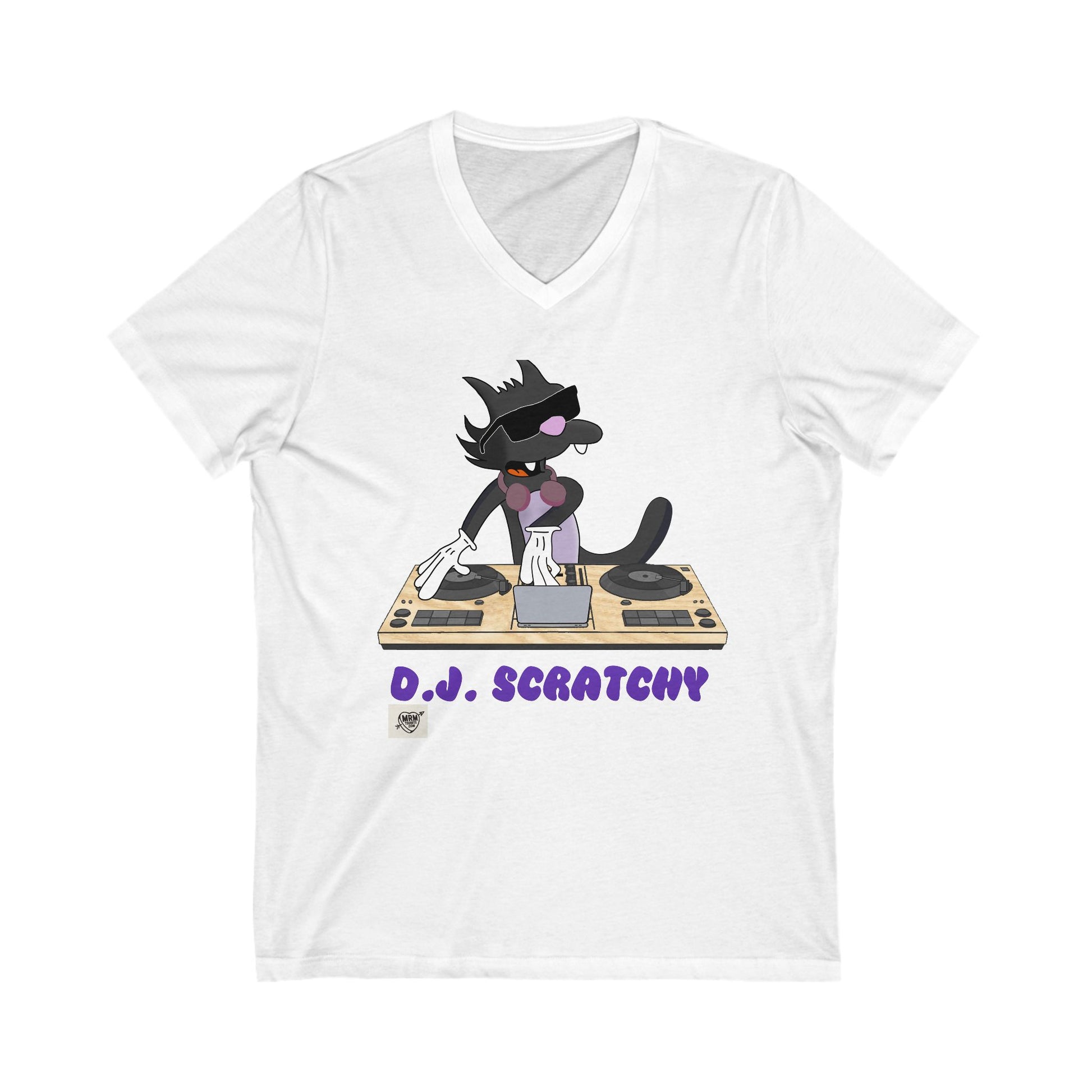 D. J. Scratchy - 1 - V-Neck