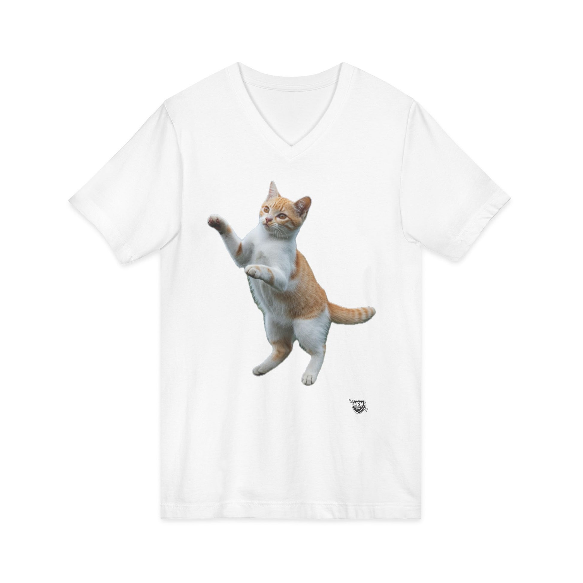 Dancing Ginger Cat - V-Neck