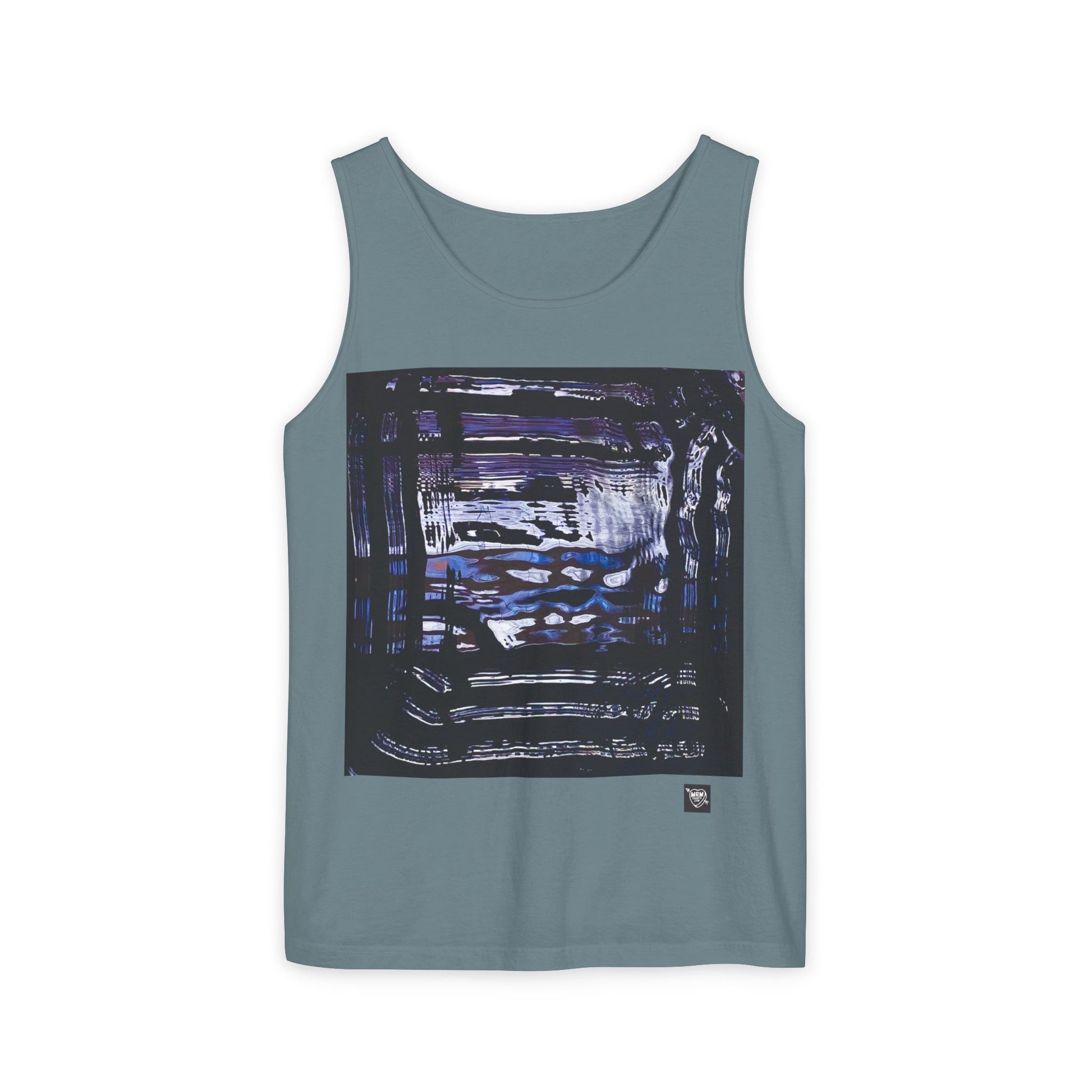Abstract Midnight Square - Tank Top