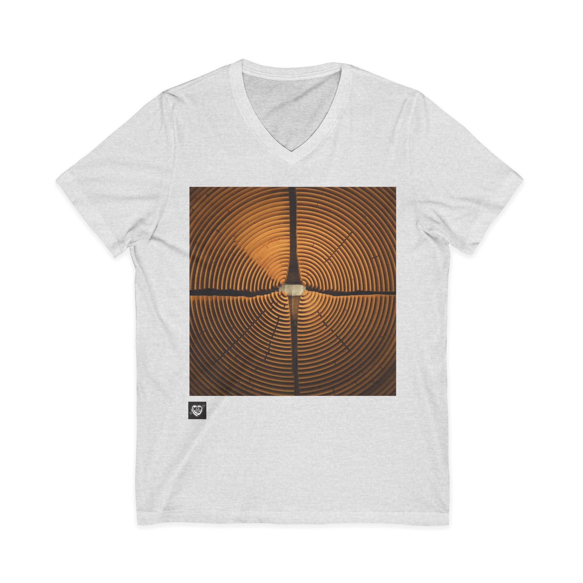 Sleek Geometric Design - 1 - V-Neck