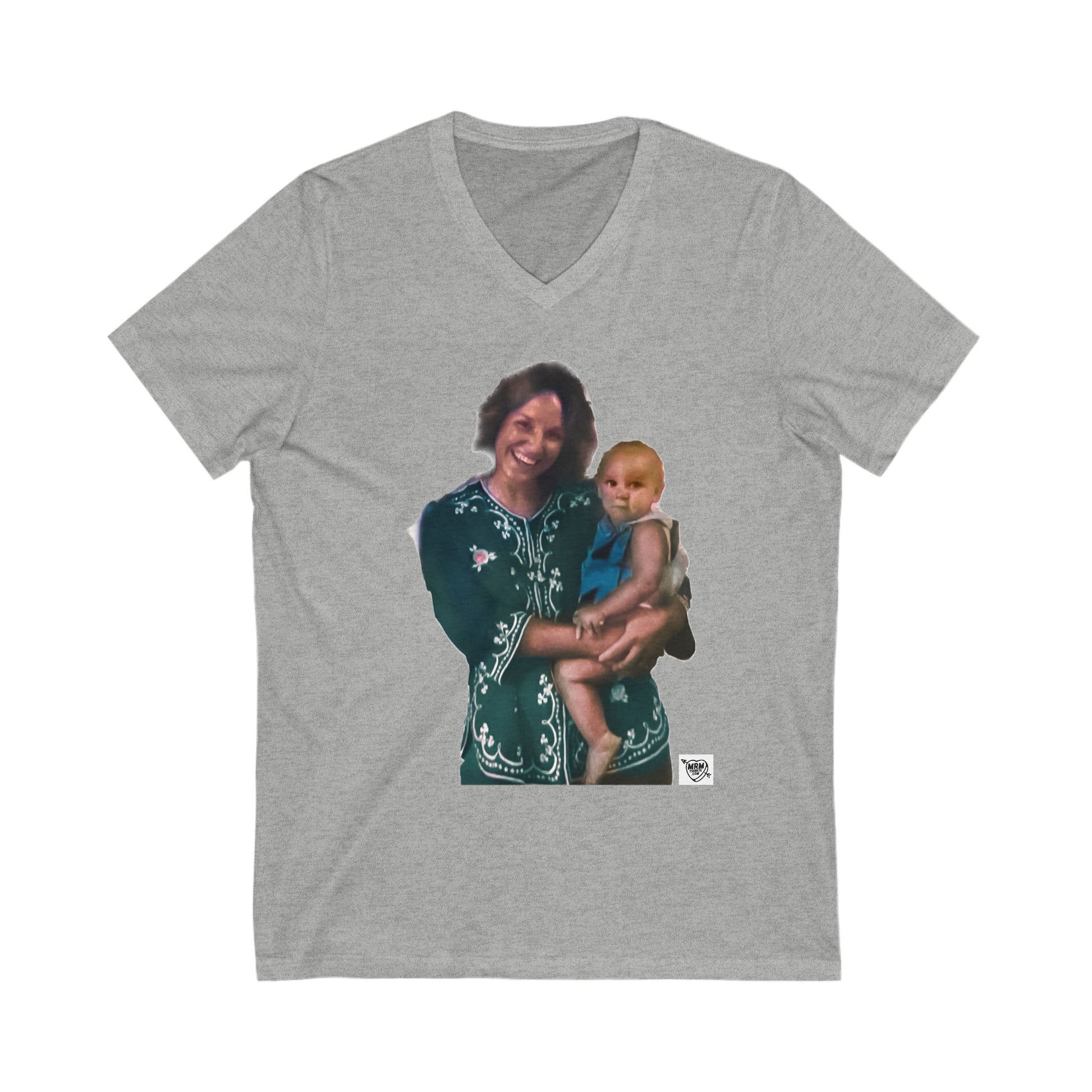 Mom and Me.-  V-Neck