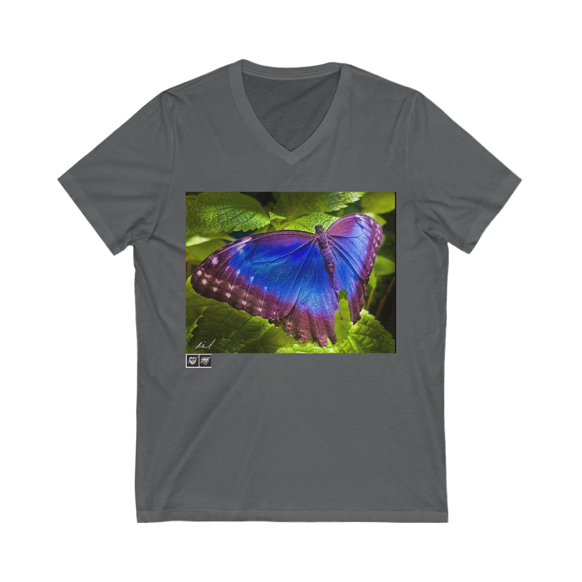 Costa Rica  - Butterfly Mariposa - 1 - V-Neck