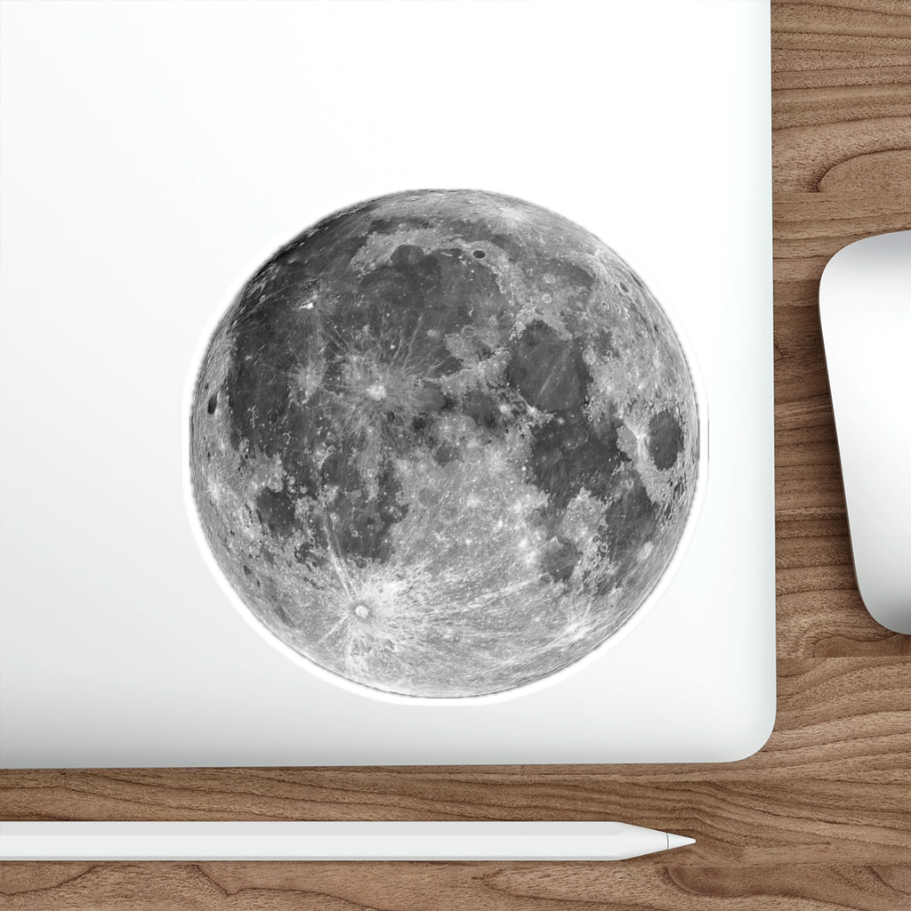 The moon - sticker