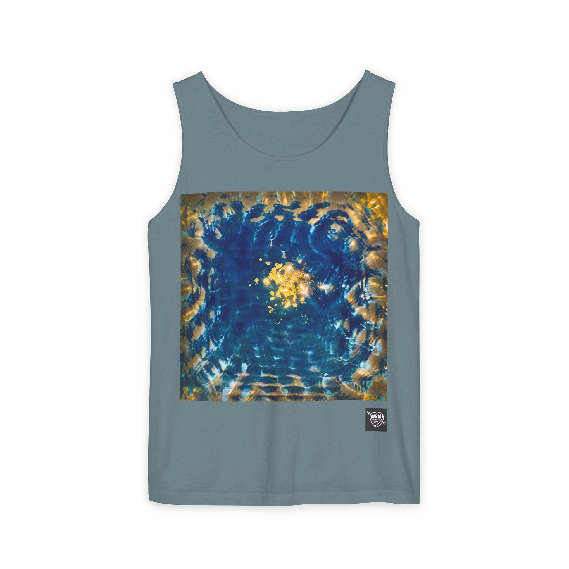 Tie-Dye Spiral water - 1 - Tank Top