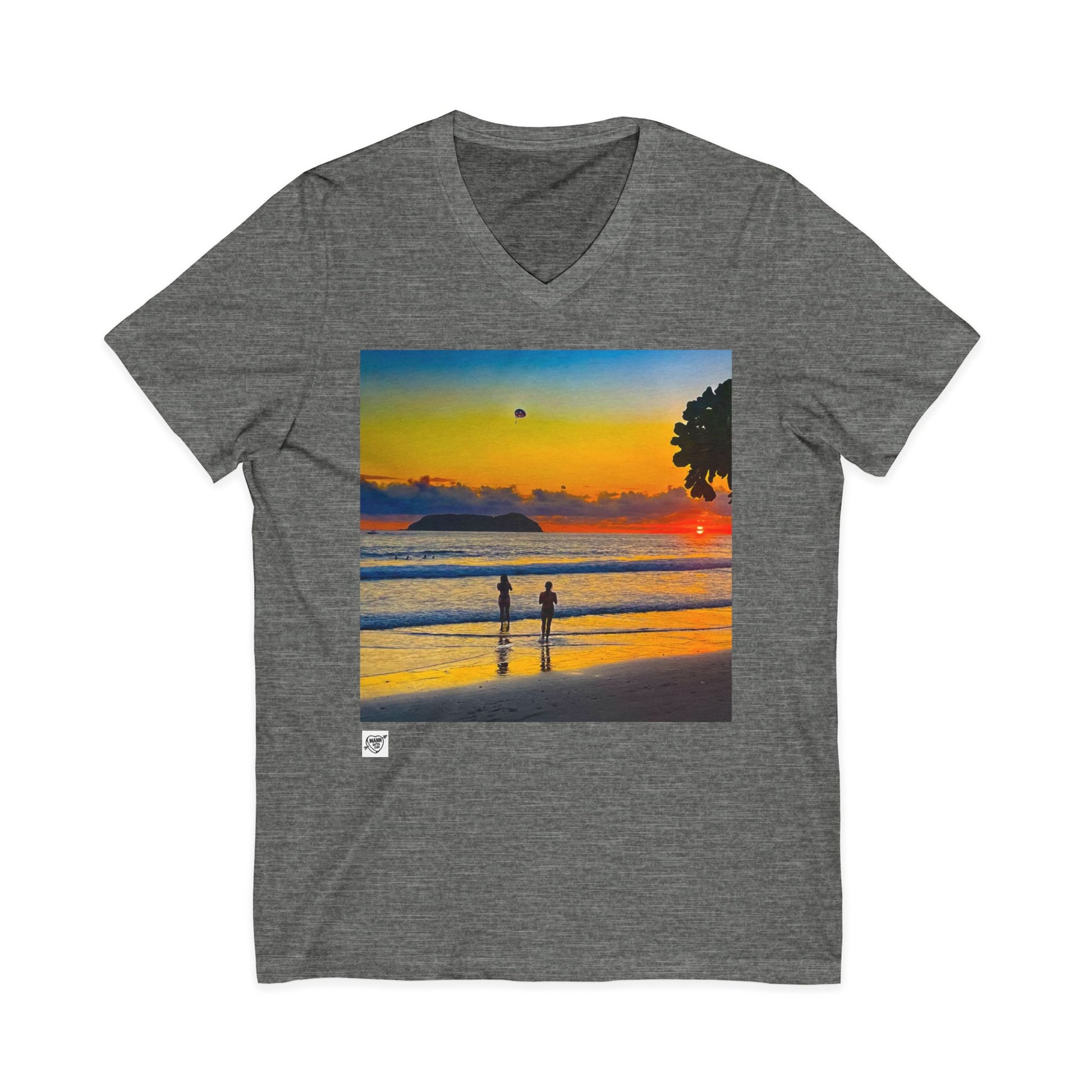 Costa Rica - Sunset - V-Neck
