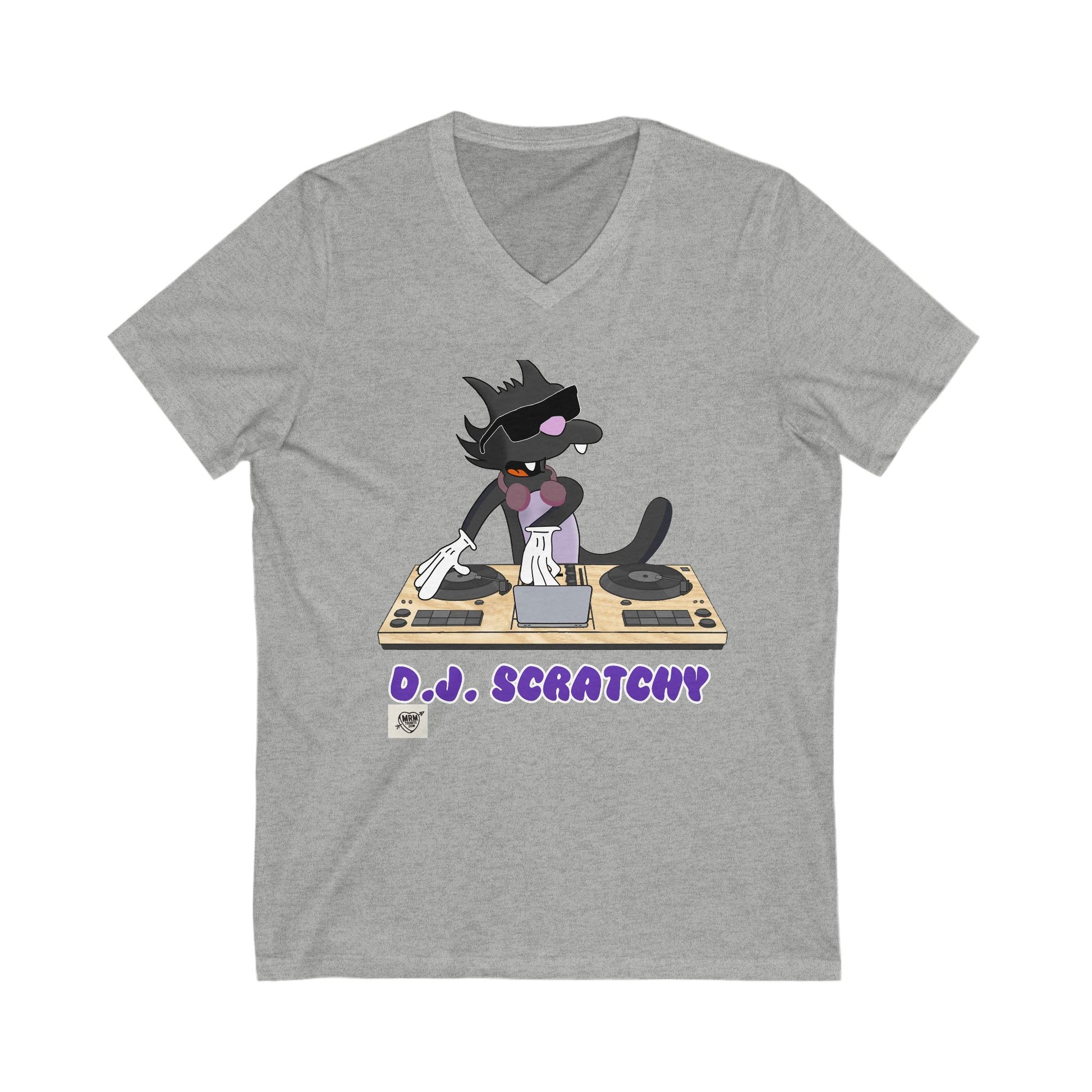 D. J. Scratchy - 1 - V-Neck