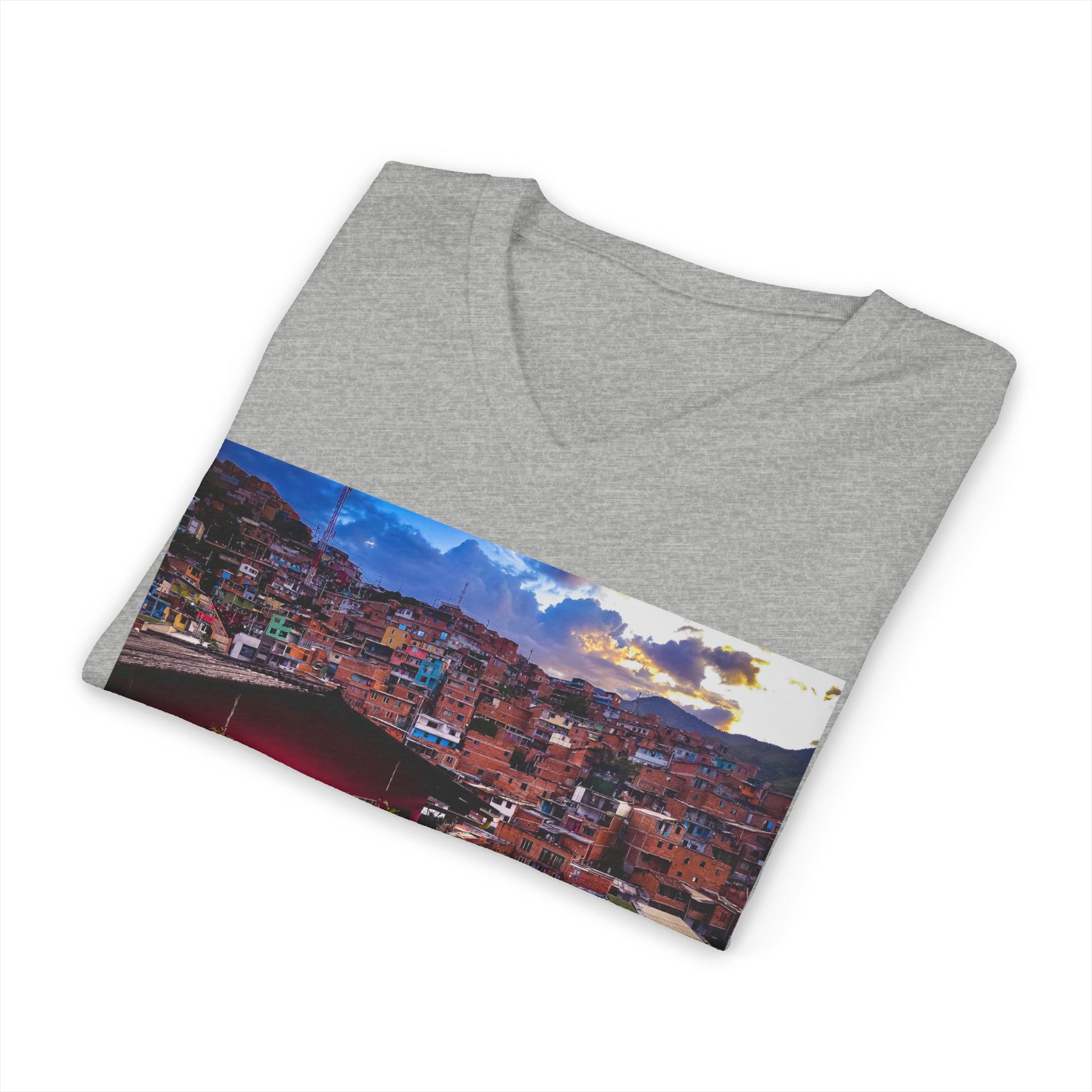 Colombian lady in Medellín - V-Neck