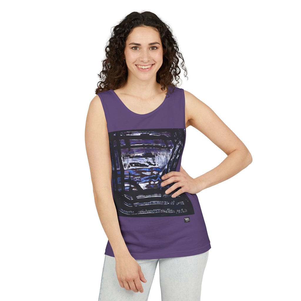 Abstract Midnight Square - Tank Top