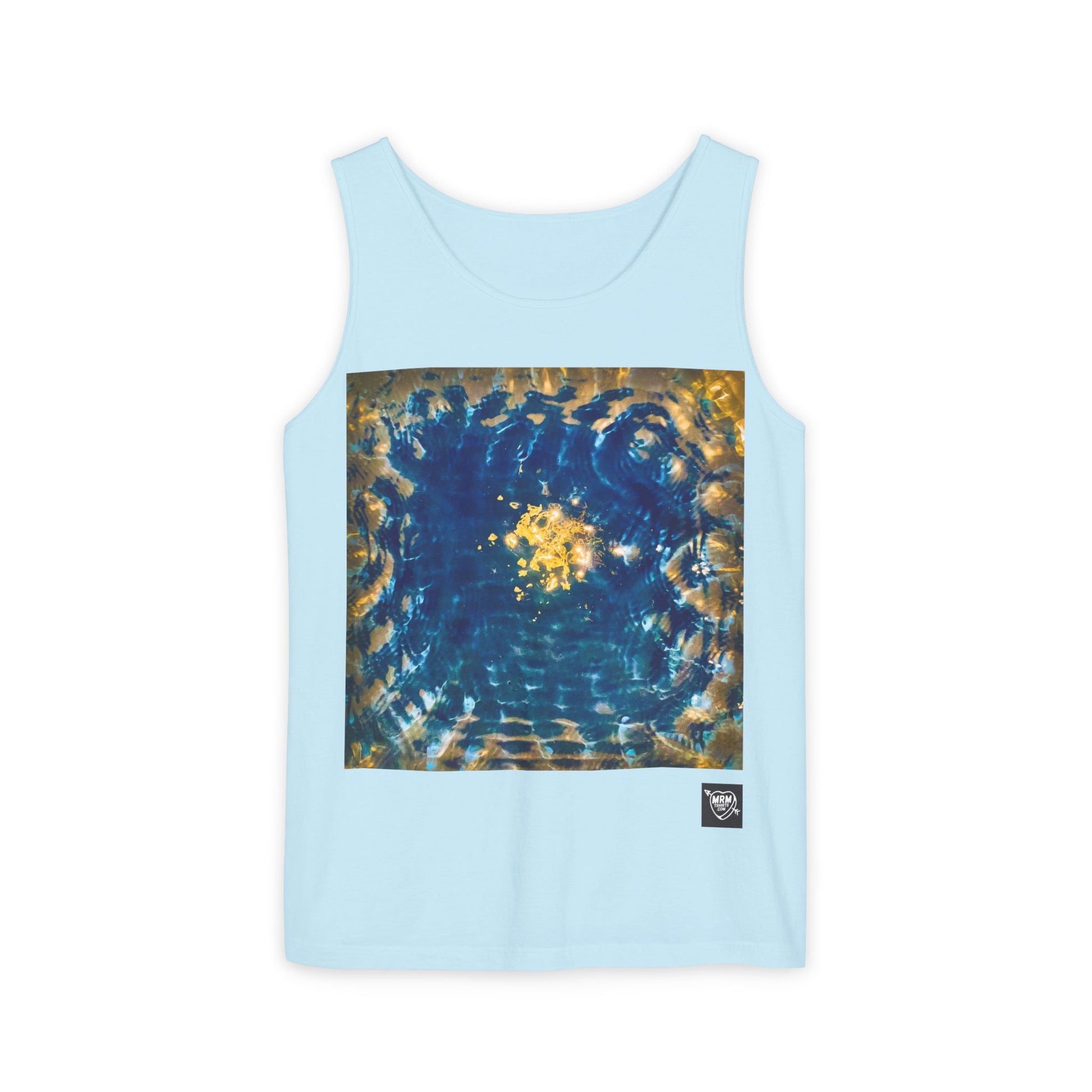 Tie-Dye Spiral water - 1 - Tank Top