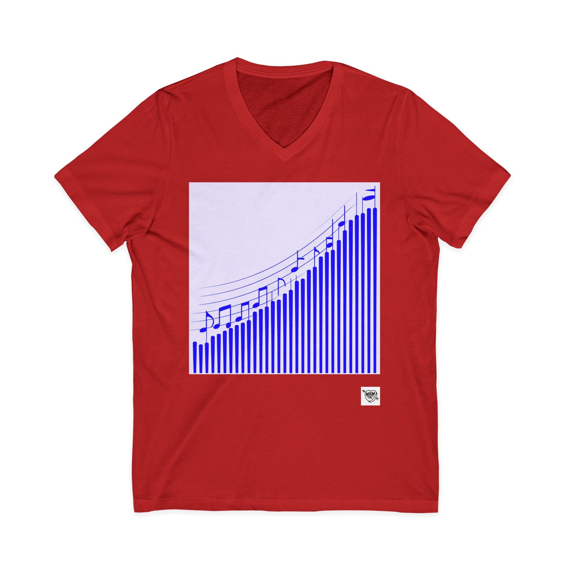 Rising Notes Music Growth - V-Neck