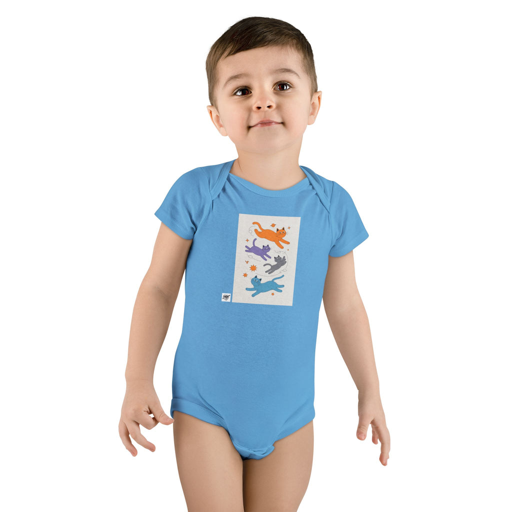 Dinosaurs Baby Onesie - Flying Bodysuit