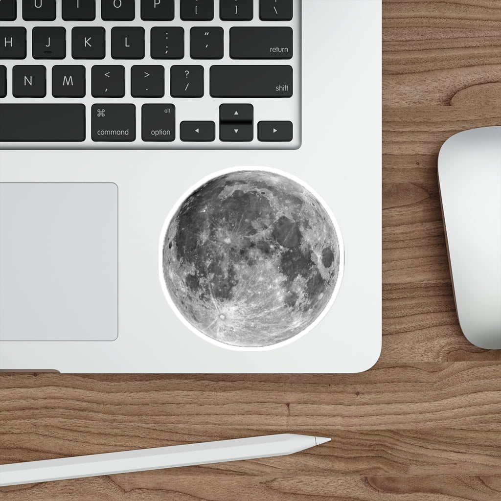 The moon - sticker