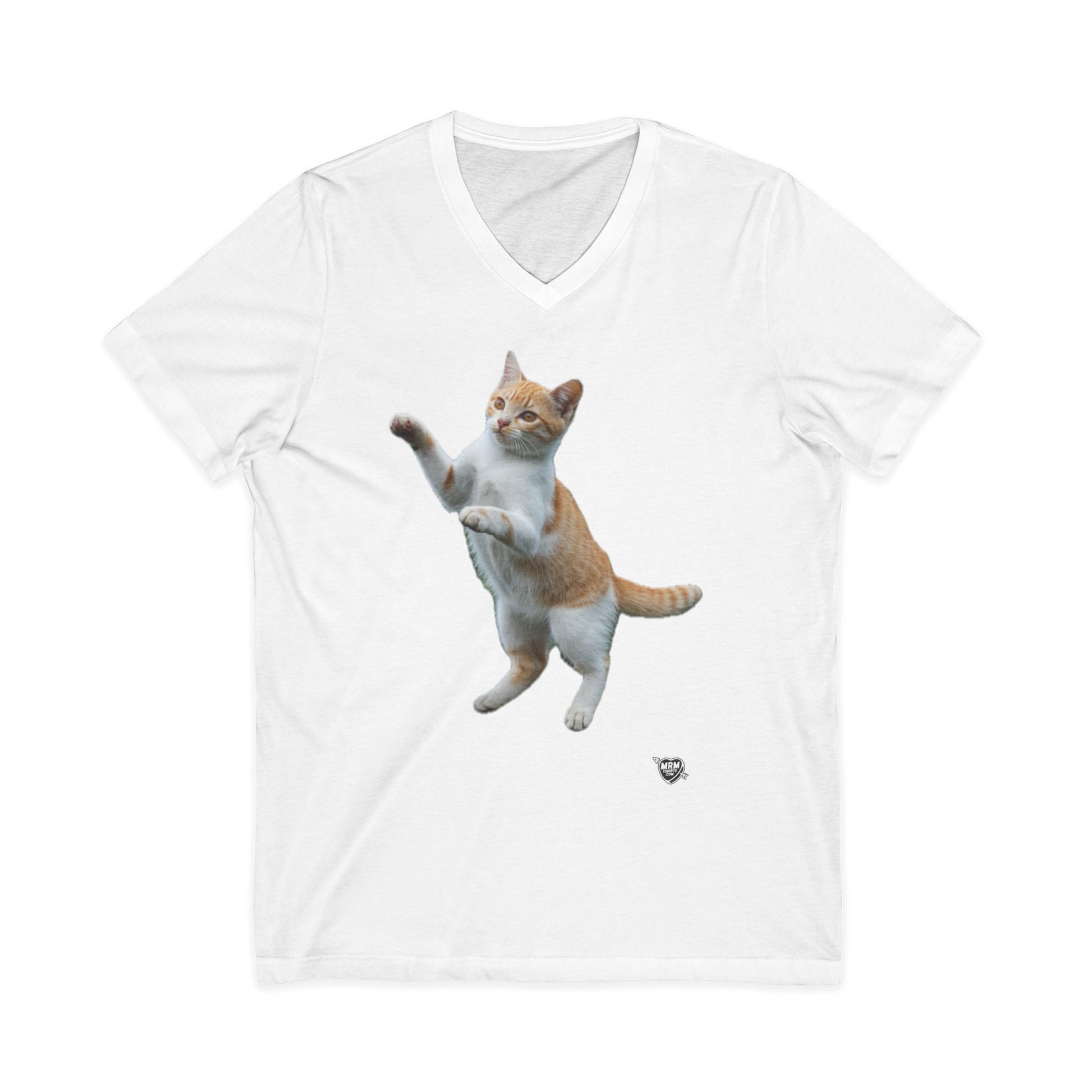 Dancing Ginger Cat - V-Neck