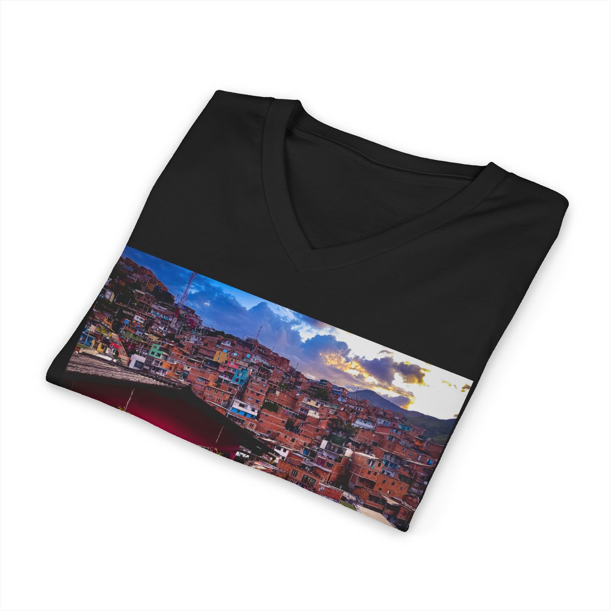 Colombian lady in Medellín - V-Neck