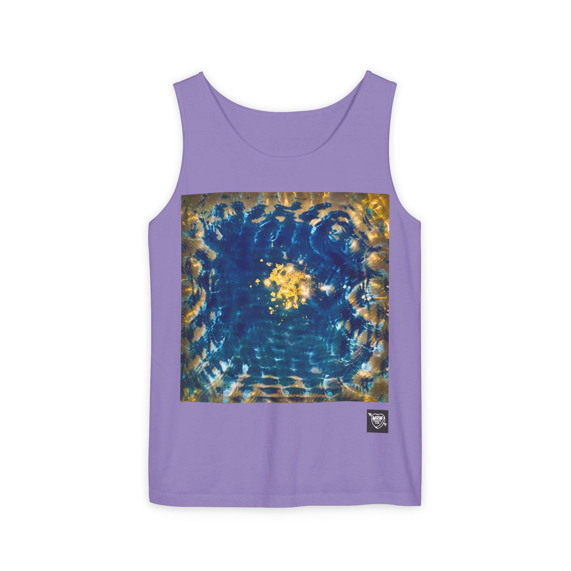 Tie-Dye Spiral water - 1 - Tank Top